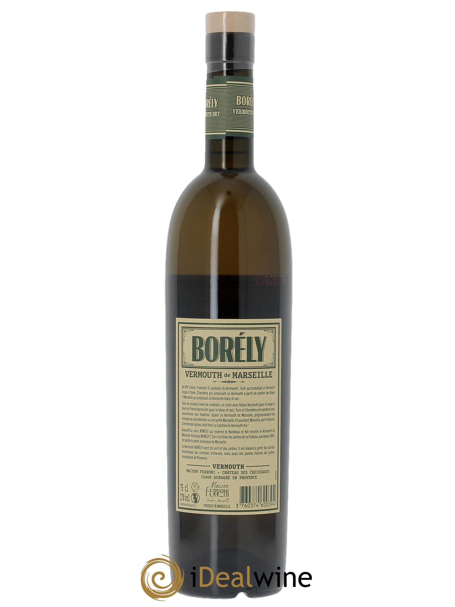 Vermouth Borely Maison Ferroni - Lot de 1 bouteille - 1