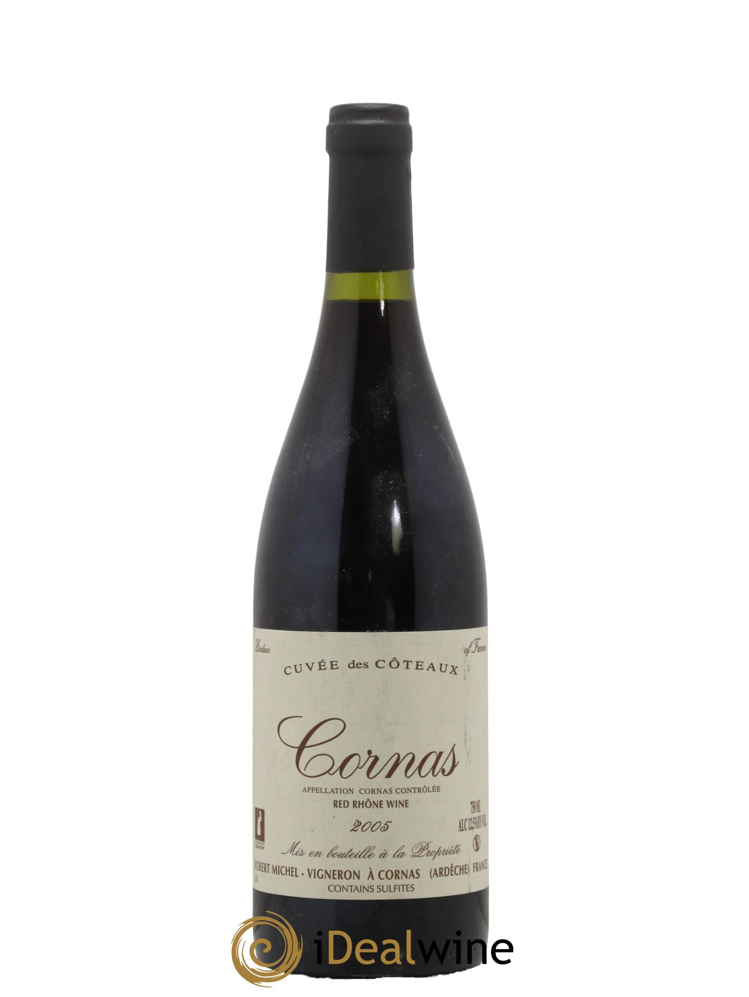 Cornas Cuvée des Coteaux Robert Michel 2005 - Lot de 1 bouteille - 0