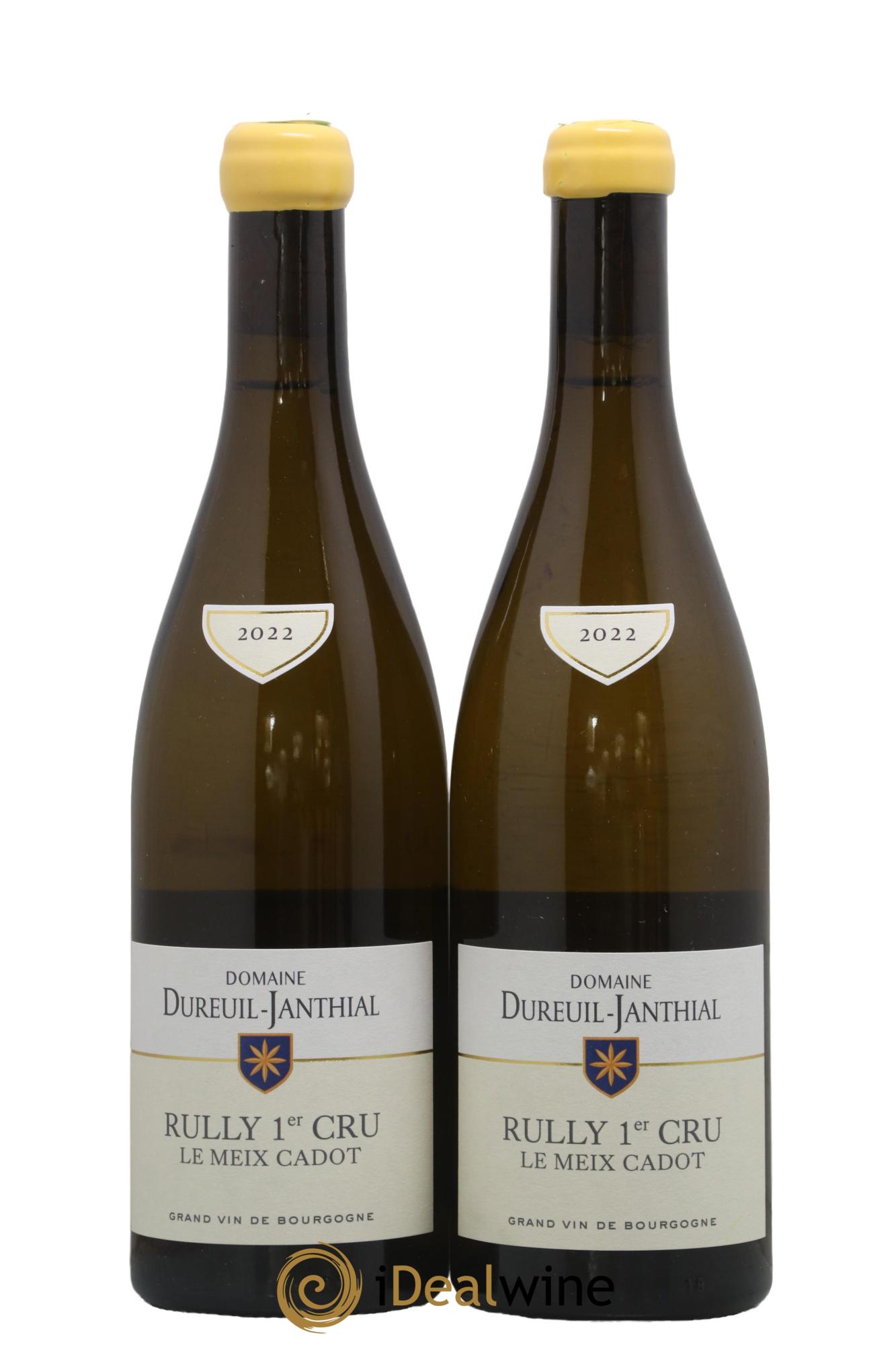 Rully 1er Cru Le Meix Cadot Vincent Dureuil-Janthial 2022 - Lot de 2 bouteilles - 0