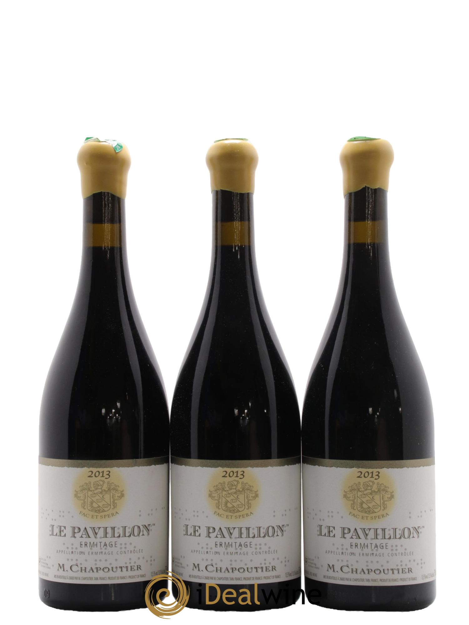 Hermitage Ermitage Le Pavillon Chapoutier 2013 - Lot de 6 bouteilles - 3
