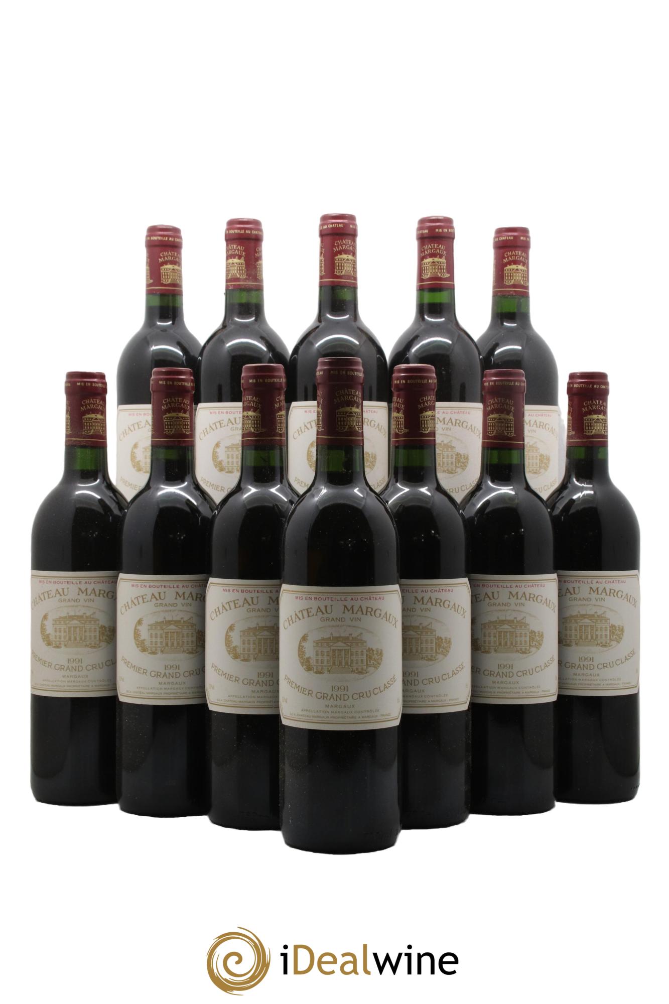 Château Margaux 1er Grand Cru Classé 1991 - Lot of 12 bottles - 0