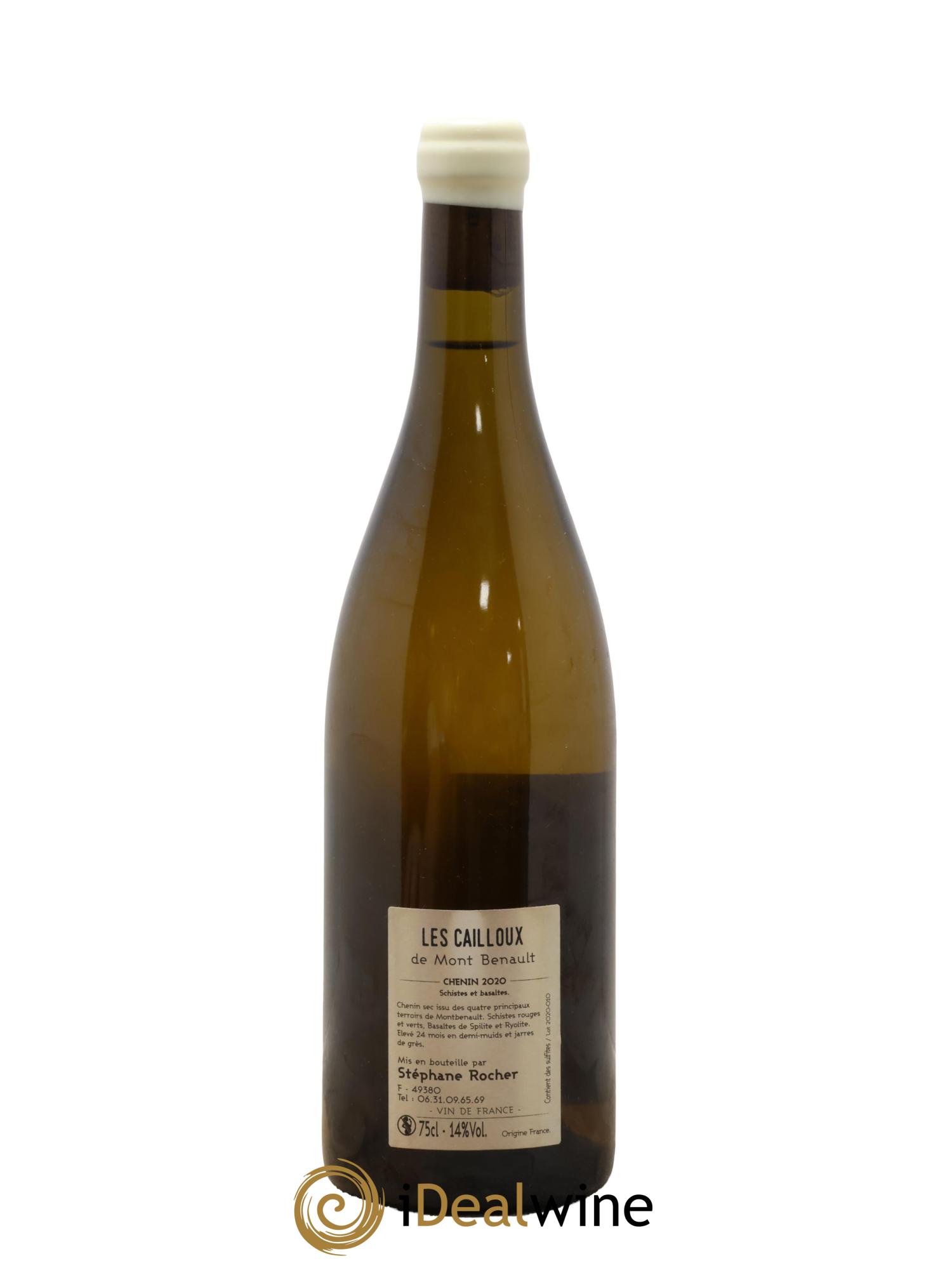 Vin de France Le Cailloux De Mont Benault Stephane Rocher 2020 - Lot of 1 bottle - 1