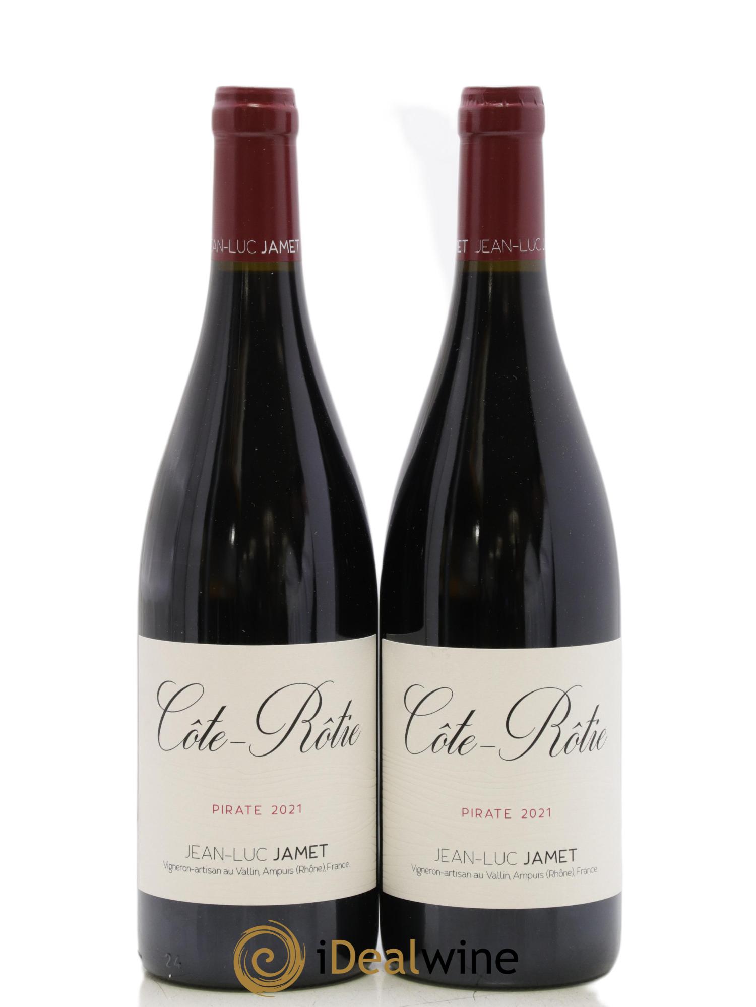 Côte-Rôtie Pirate Jean-Luc Jamet (Domaine) 2021 - Posten von 2 Flaschen - 0