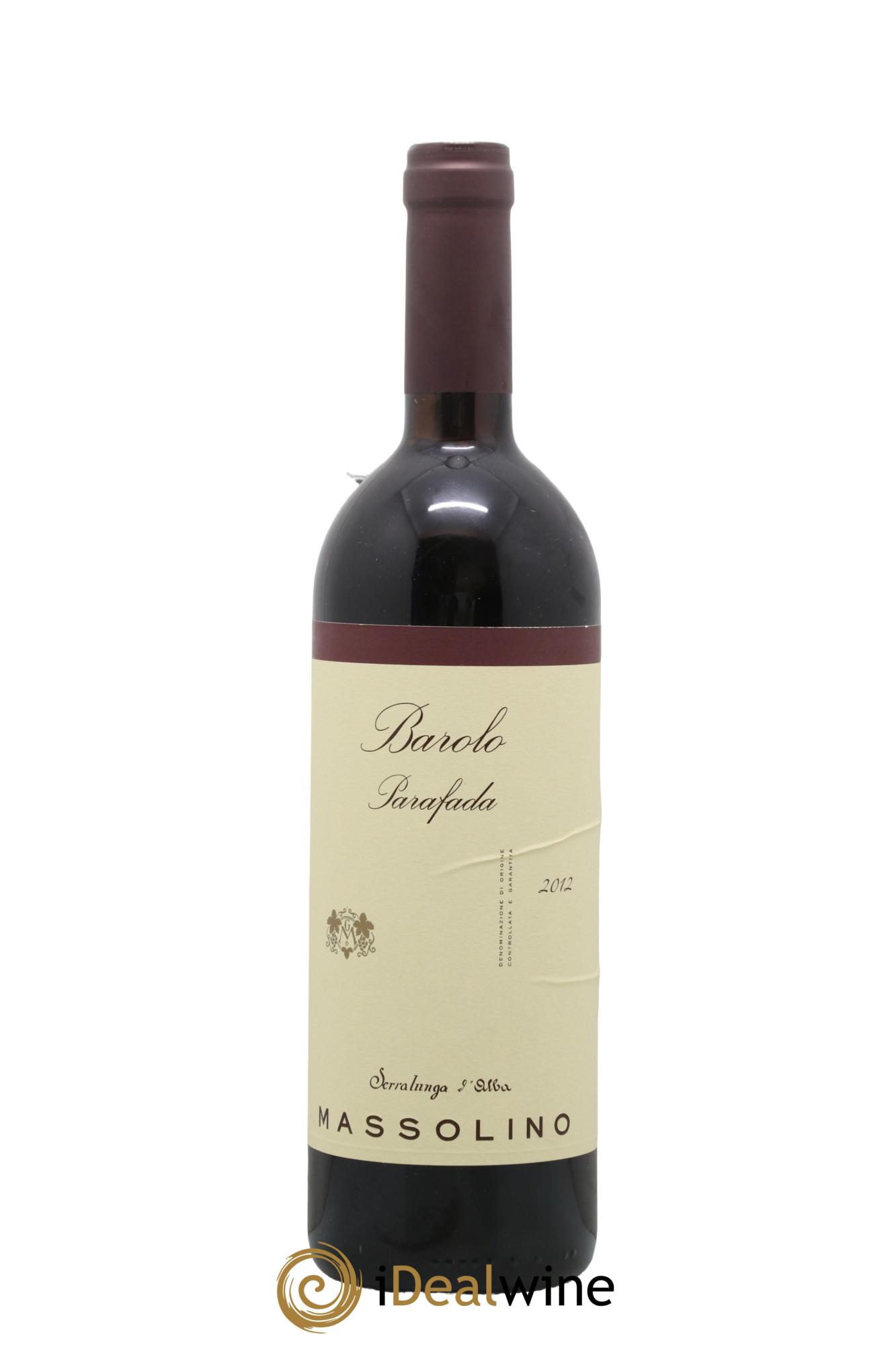 Barolo DOCG Parafada Massolino 2012 - Lot de 1 bouteille - 0