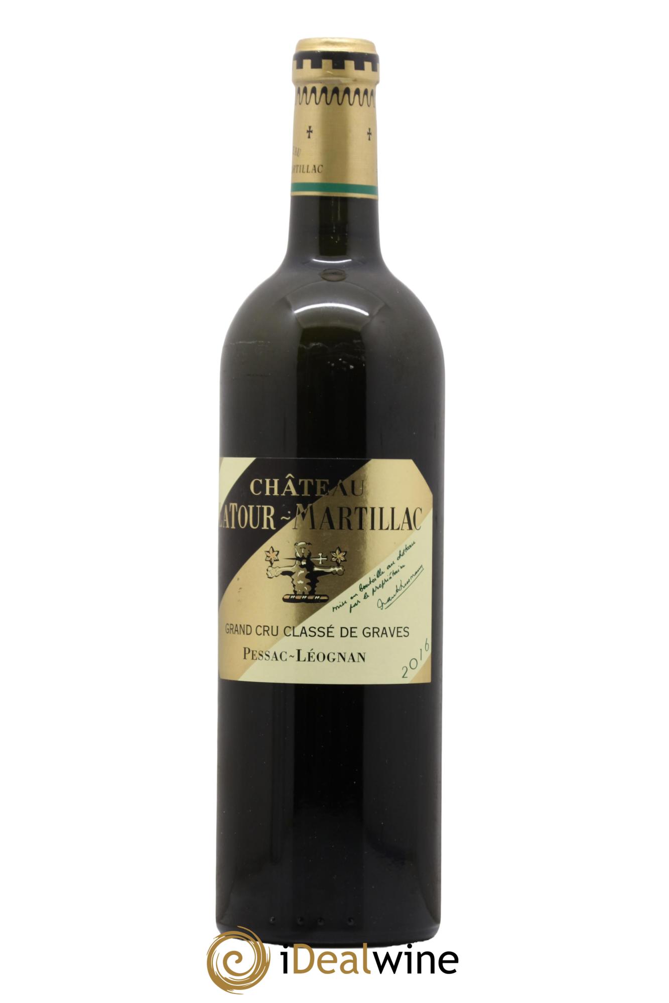 Château Latour-Martillac Cru Classé de Graves 2016 - Lot de 1 bouteille - 0
