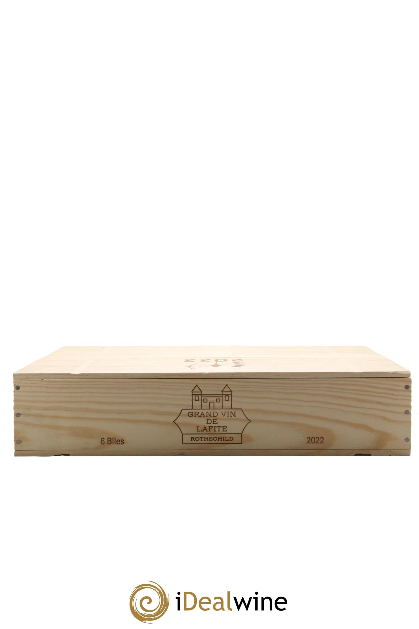 Château Lafite Rothschild 1er Grand Cru Classé 2022 - Lot of 6 bottles - 6