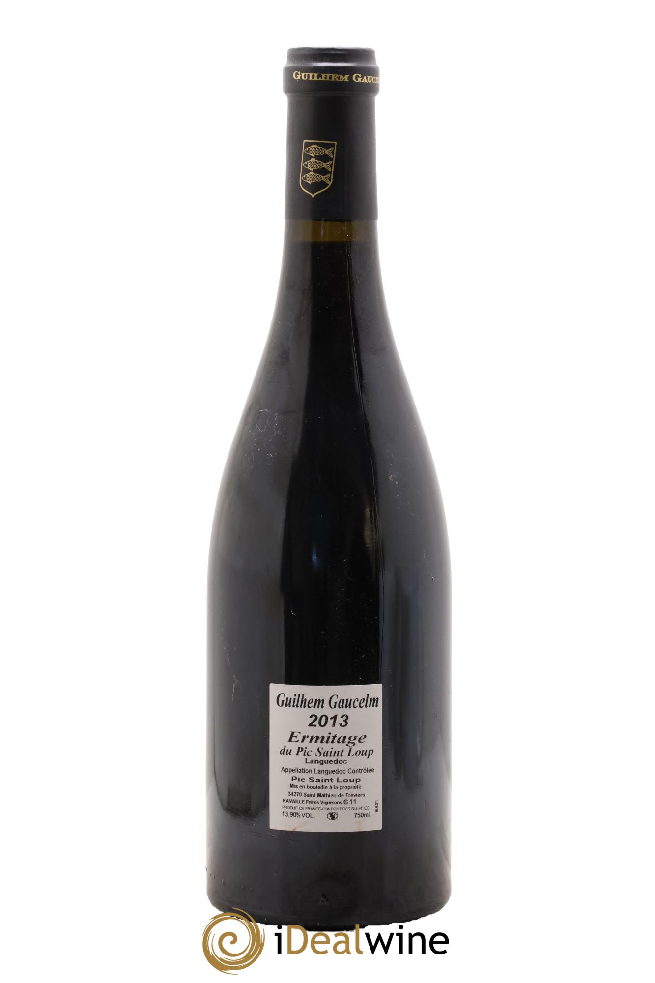 Pic Saint-Loup Héritage du Pic Saint-Loup (anciennement Ermitage) Guilhem Gaucelm 2013 - Lotto di 1 bottiglia - 1