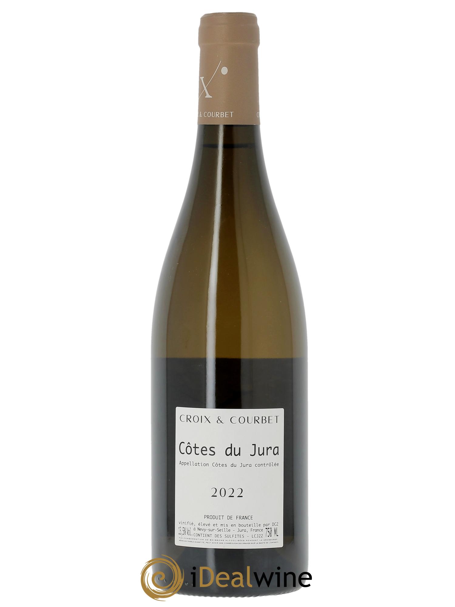 Côtes du Jura Savagnin ouillé Croix & Courbet 2022 - Lot de 1 bouteille - 1