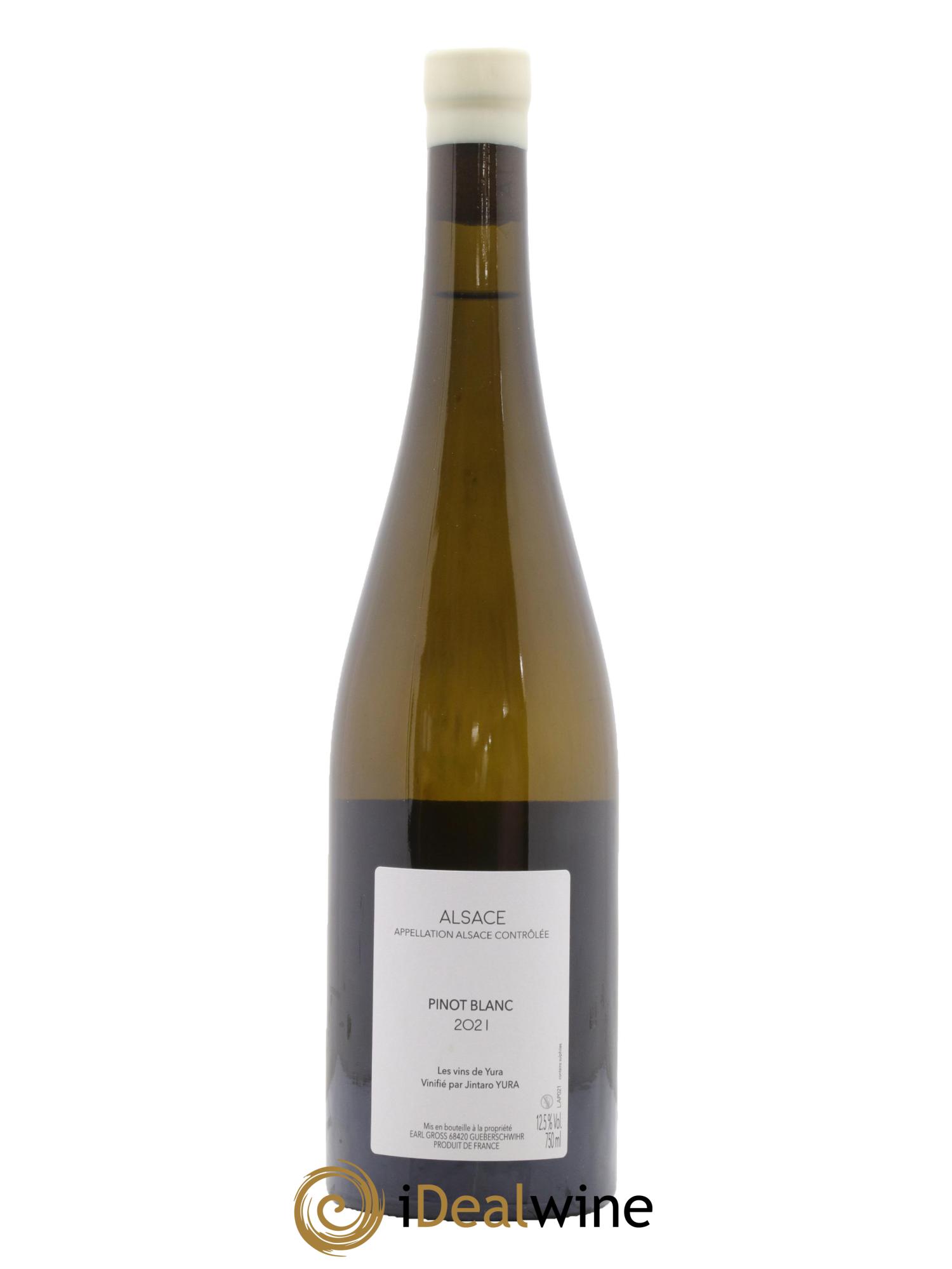 Alsace L'abeille et le papillon Jintaro Yura 2021 - Lot de 1 bouteille - 1