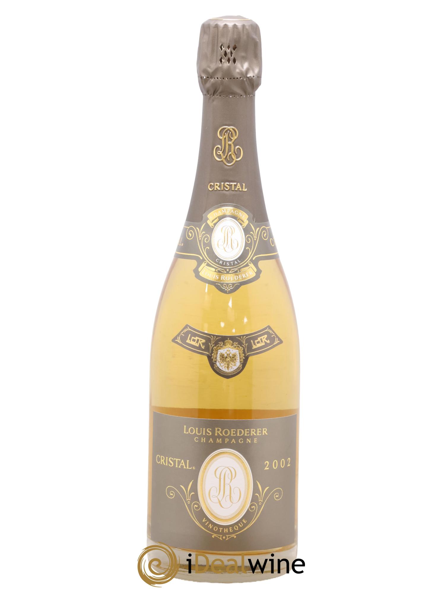 Cristal Vinothèque Louis Roederer 2002 - Lot of 1 bottle - 1
