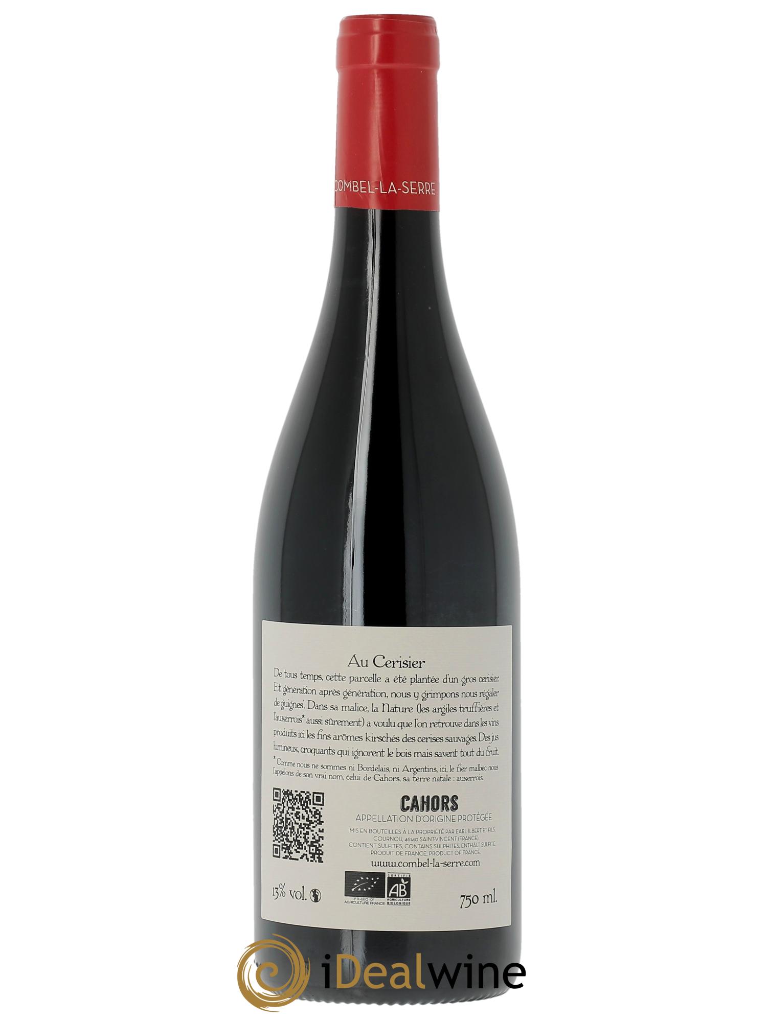 Cahors Au Cerisier Château Combel La Serre  2022 - Lot de 1 bouteille - 1