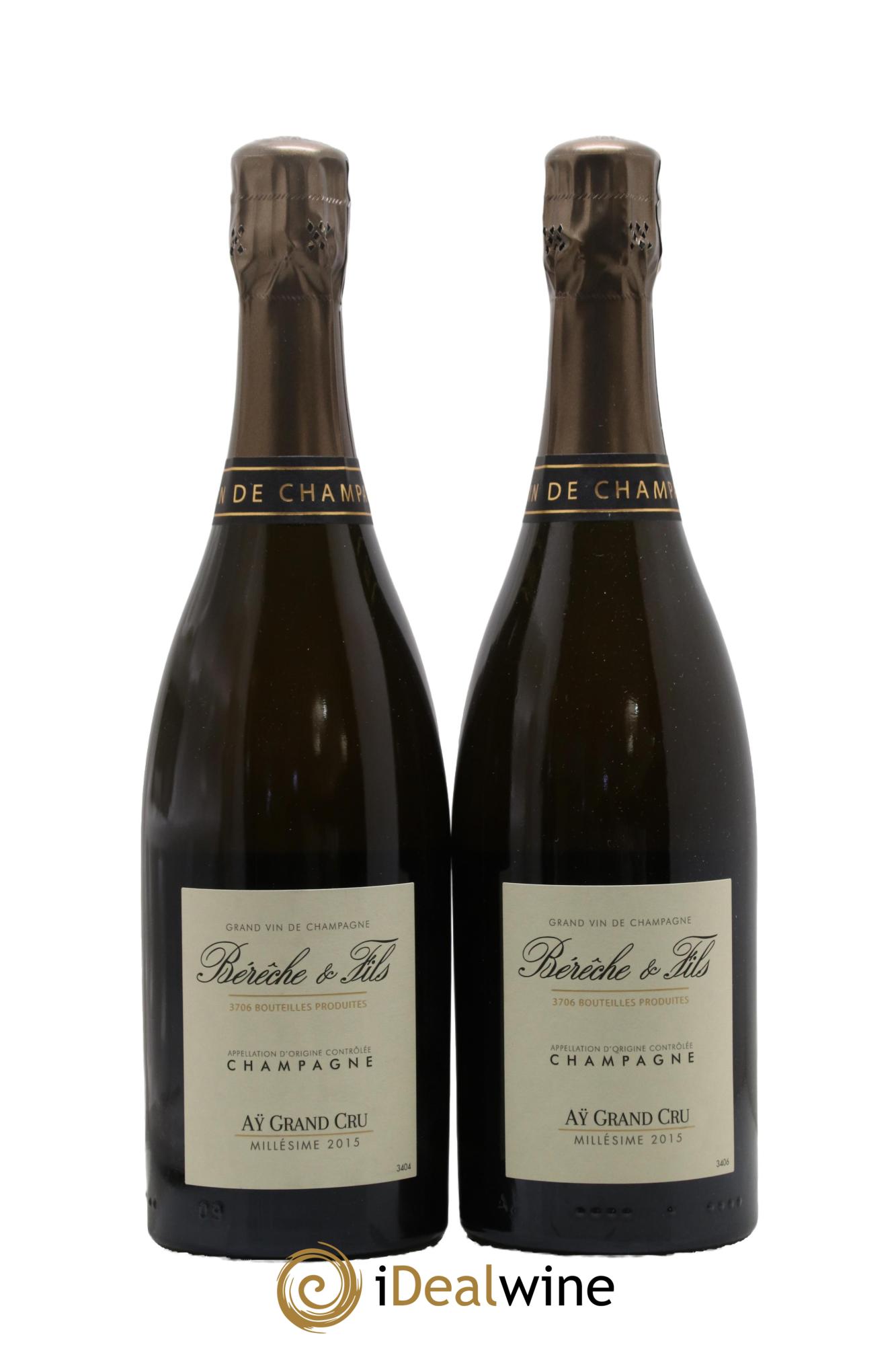 Aÿ Grand Cru Extra-Brut Bérêche et Fils 2015 - Lot de 2 bouteilles - 0