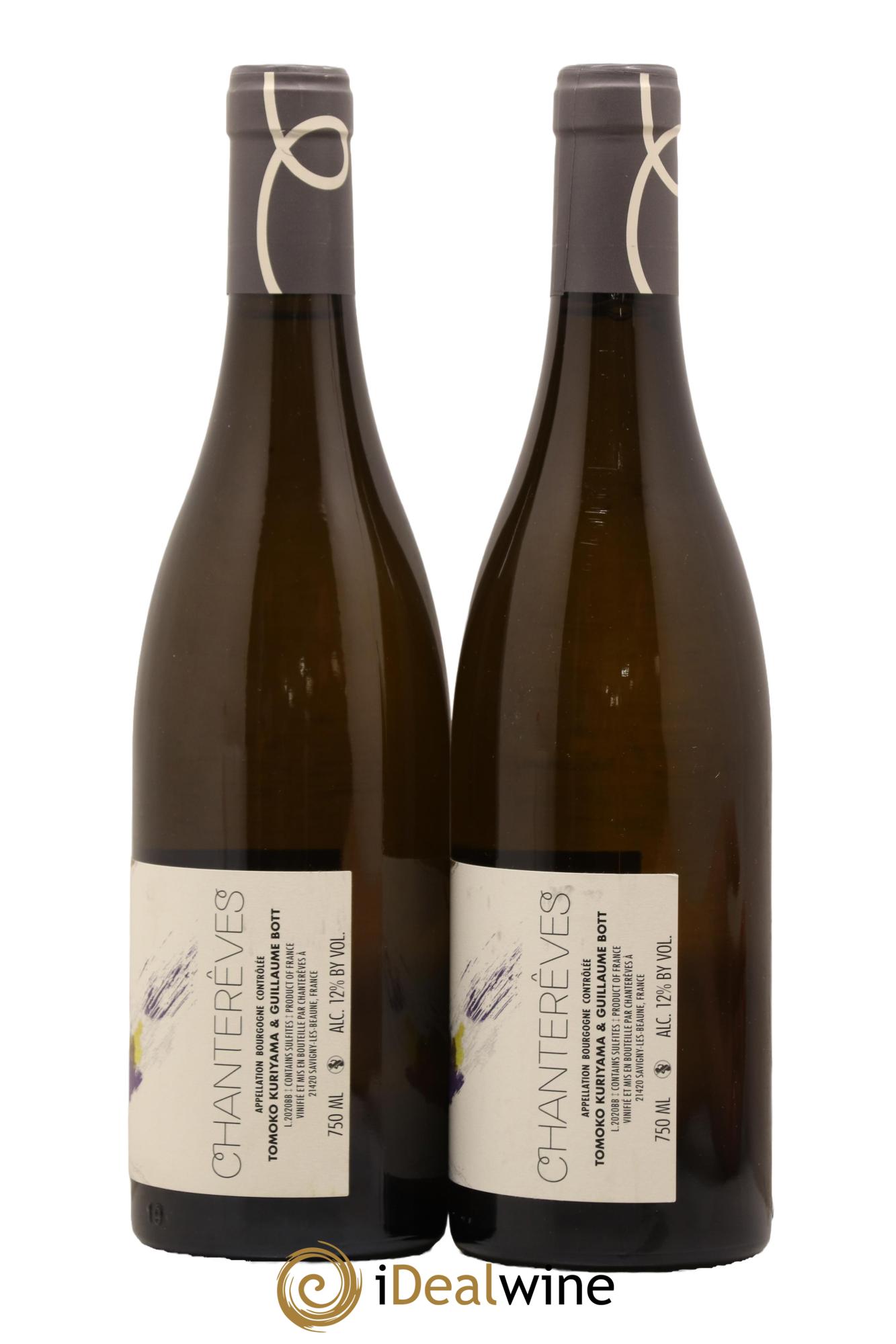 Bourgogne Chardonnay Chanterêves 2020 - Lot de 2 bouteilles - 1