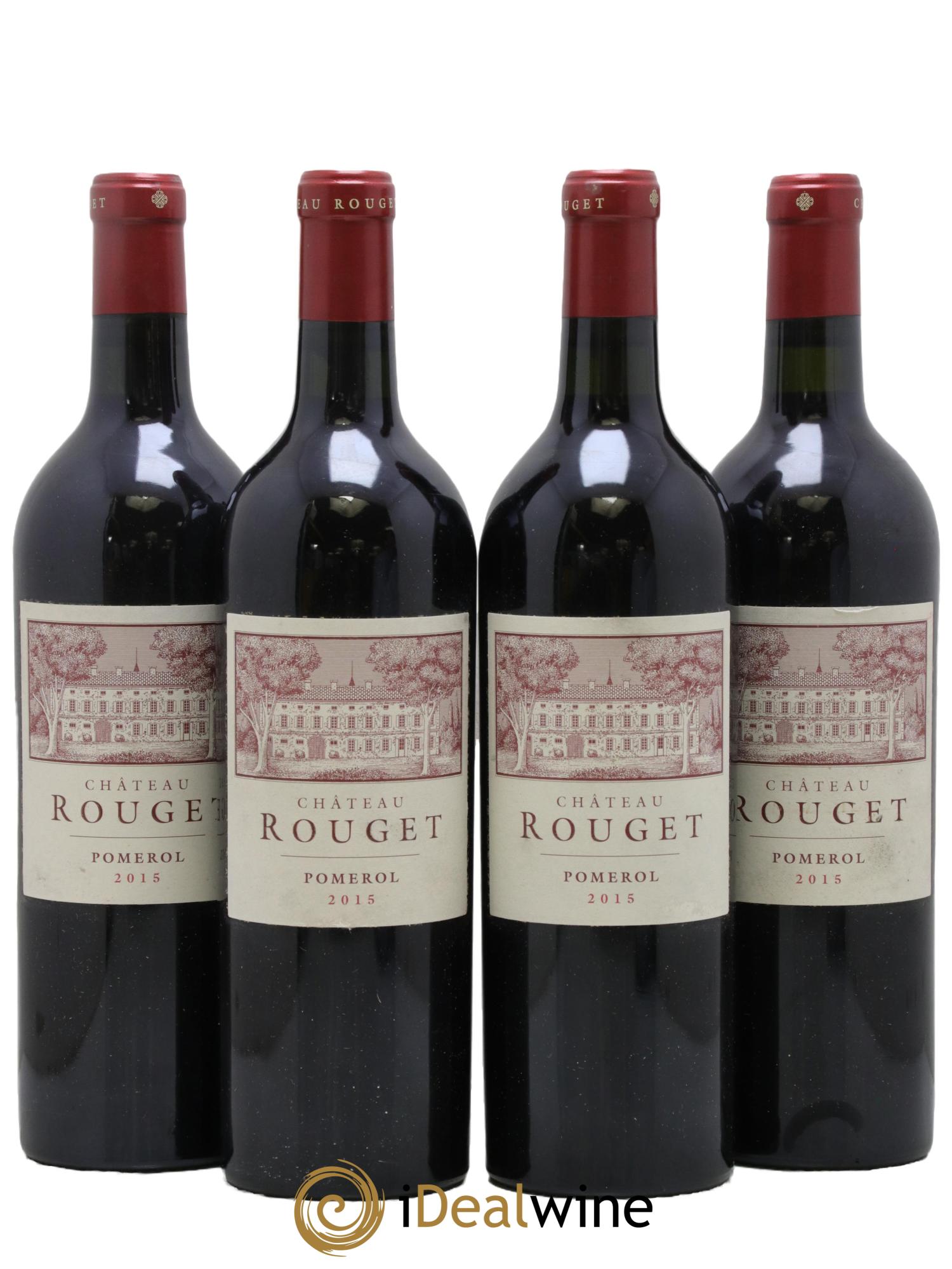 Château Rouget 2015 - Lot of 4 bottles - 0