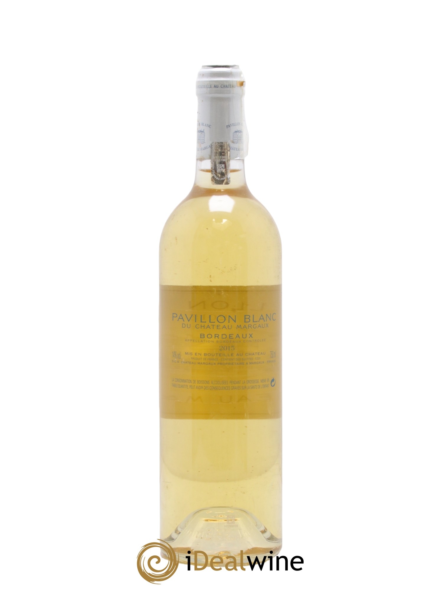 Pavillon Blanc du Château Margaux 2015 - Lot de 1 bouteille - 1