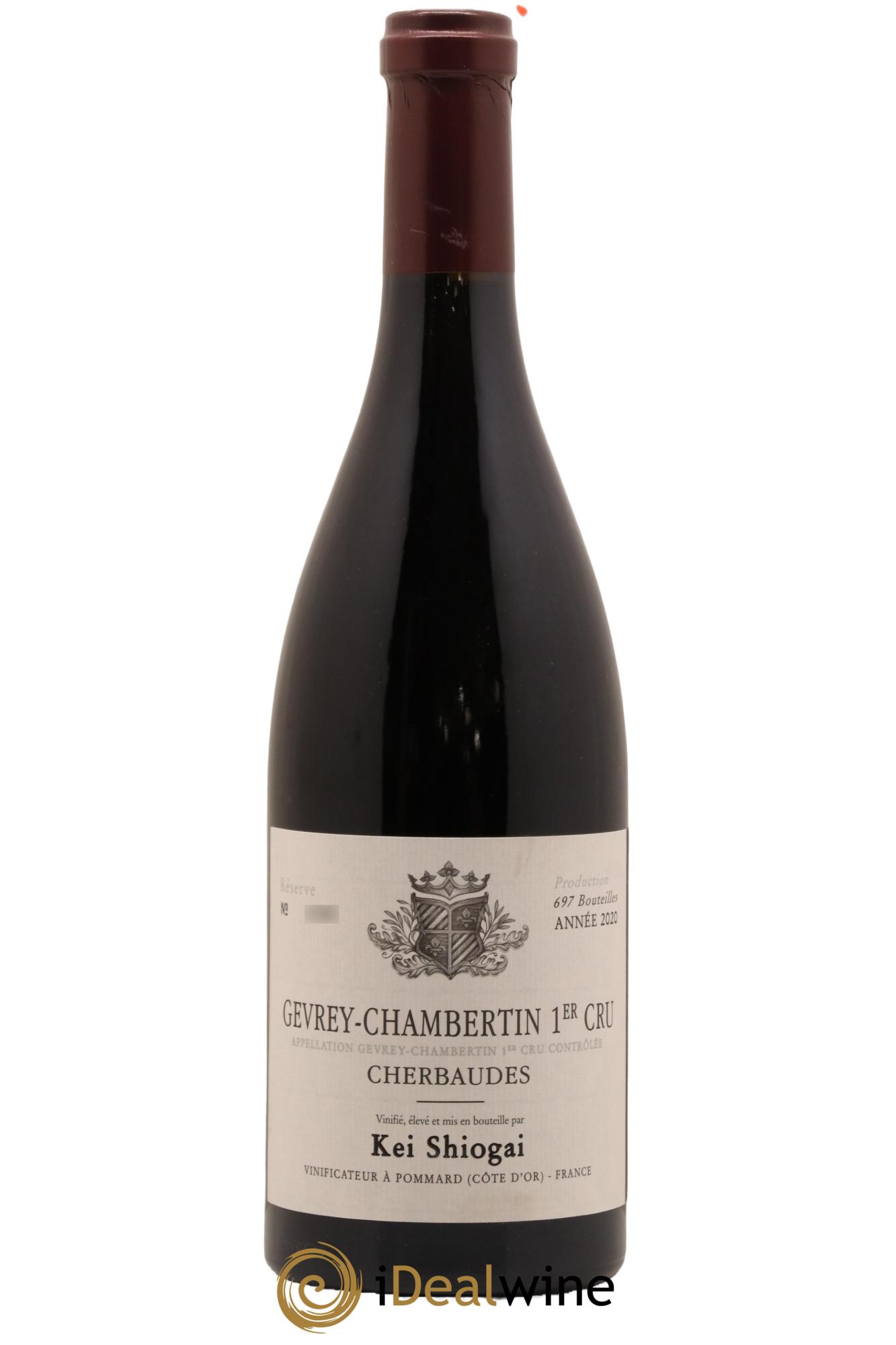 Acheter vin Gevrey-Chambertin 1er Cru Cherbaudes Kei Shiogai 2020