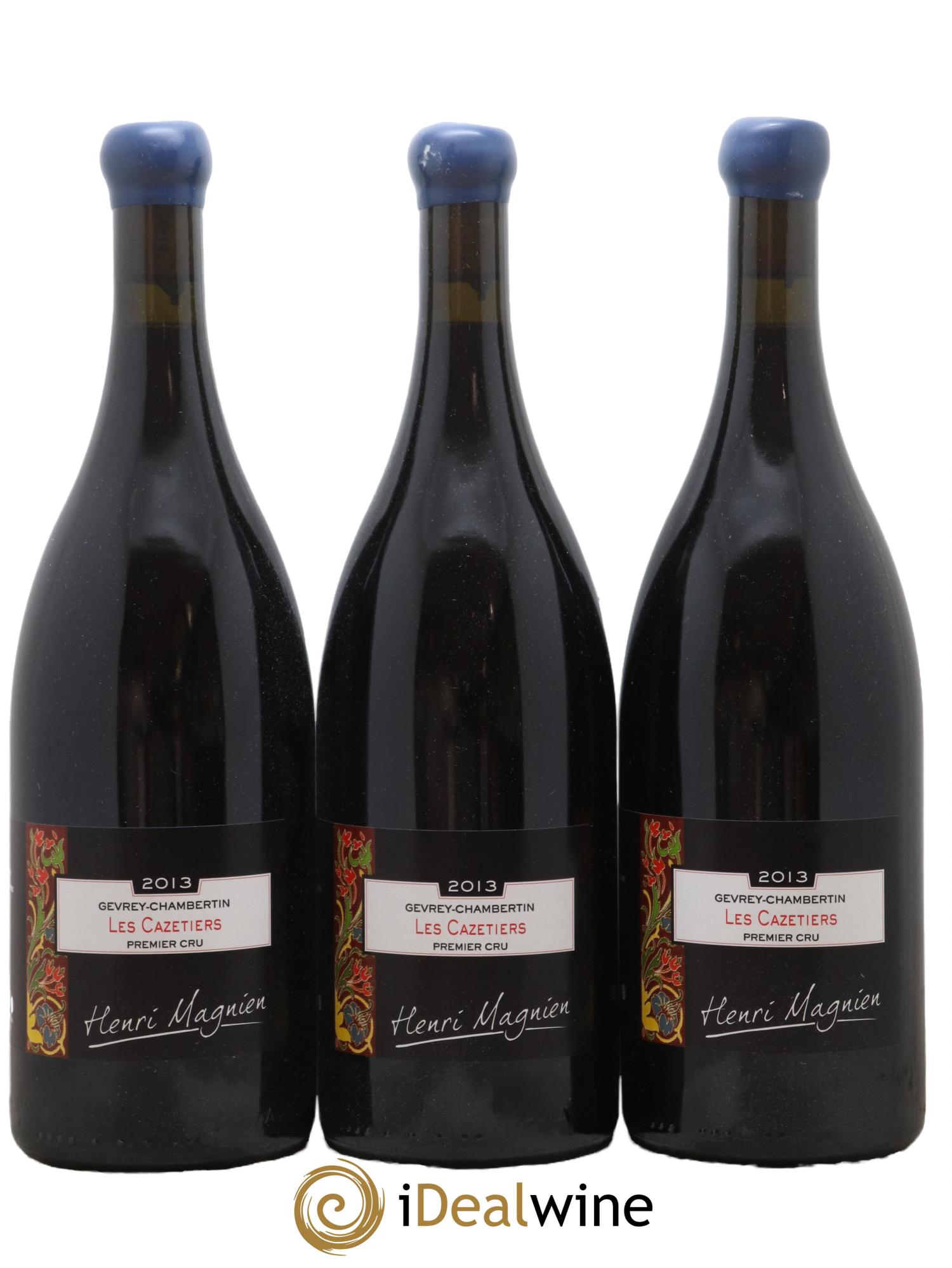 Gevrey-Chambertin 1er Cru Les Cazetiers Henri Magnien (Domaine) 2013 - Lot de 3 magnums - 0
