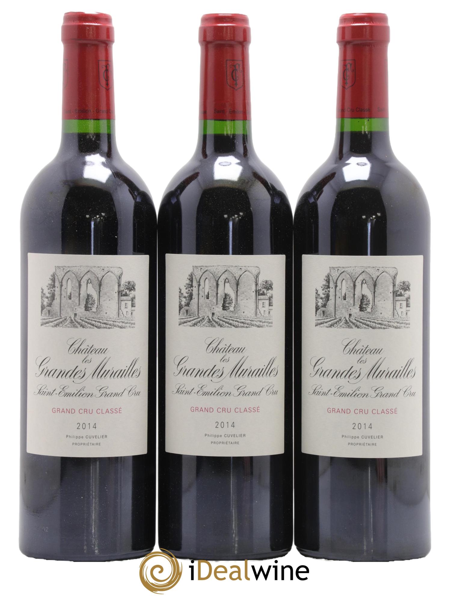 Château les Grandes Murailles Grand Cru Classé 2014 - Lot de 6 bouteilles - 2