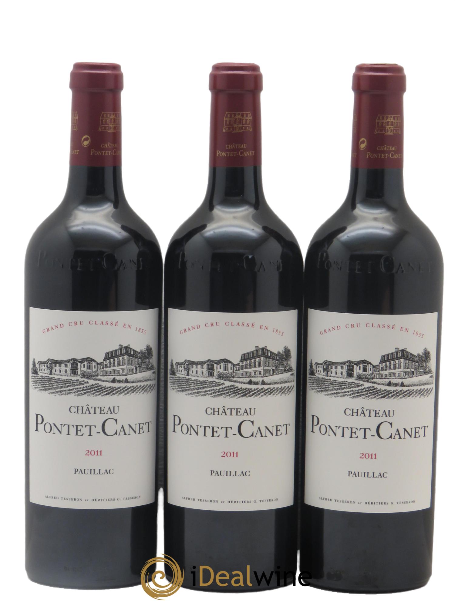Château Pontet Canet 5ème Grand Cru Classé  2011 - Lot of 12 bottles - 1