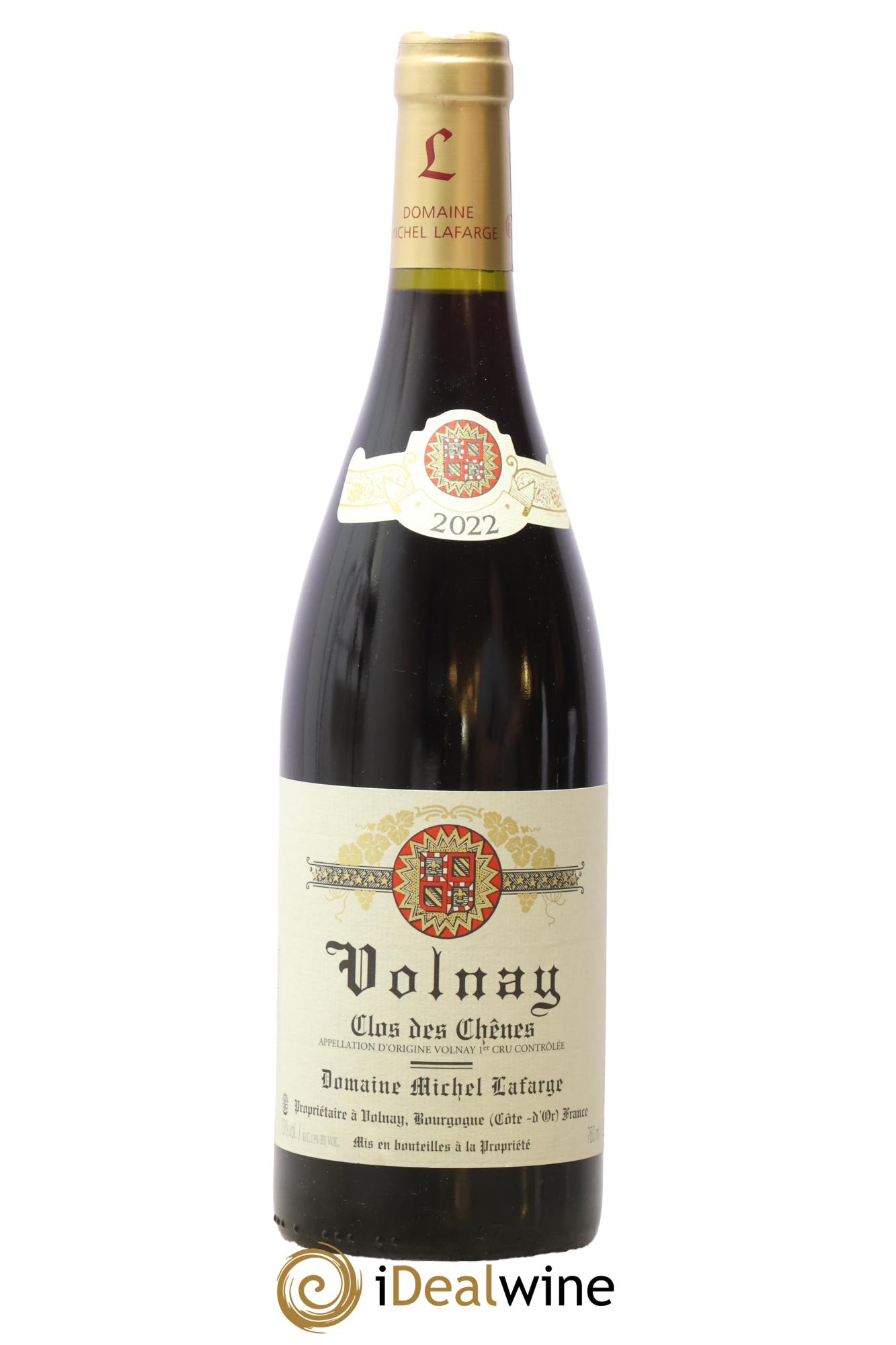 Volnay 1er Cru Clos des Chênes Lafarge (Domaine) 2022 - Lot de 1 bouteille - 0