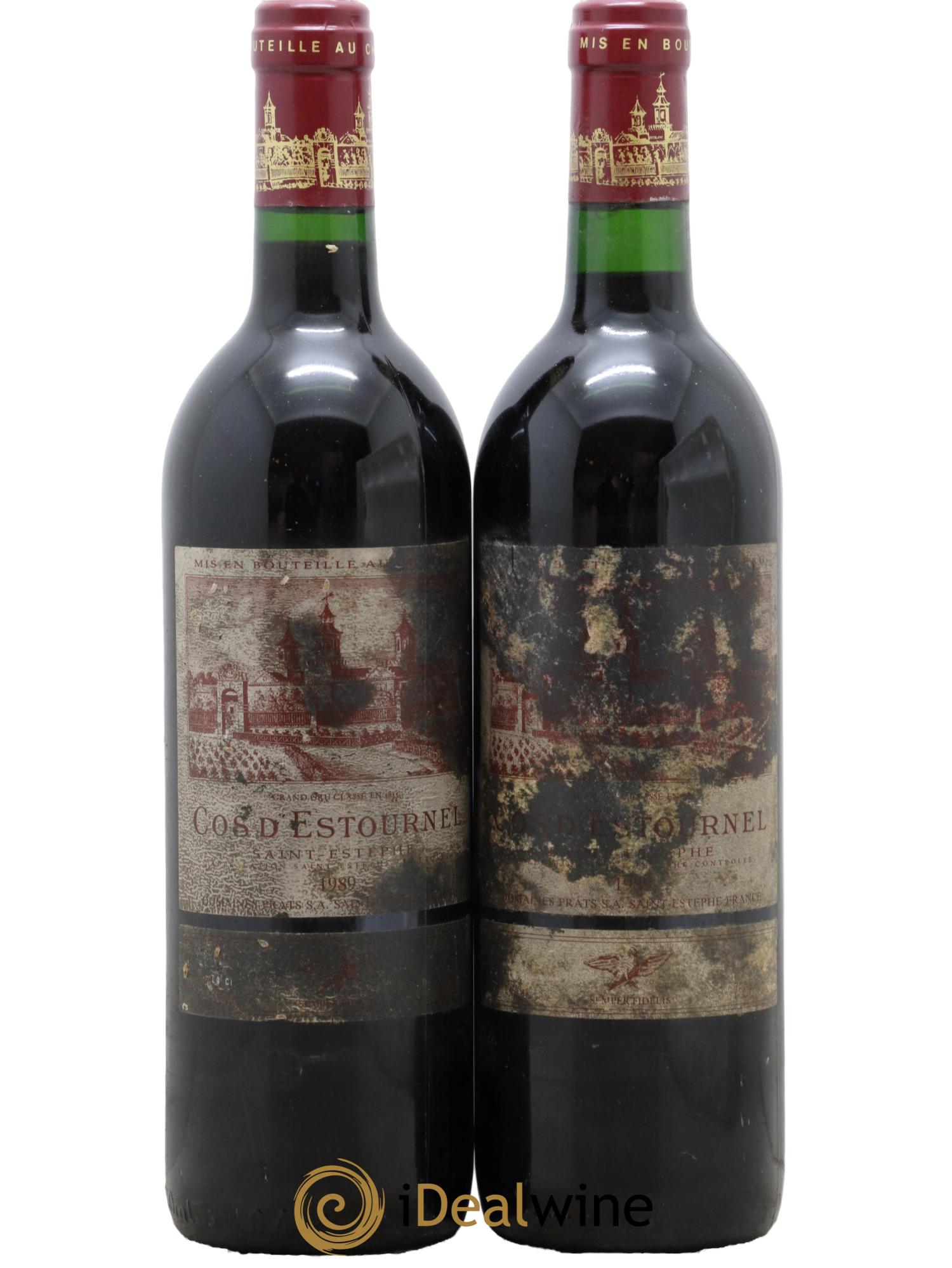 Cos d'Estournel 2ème Grand Cru Classé 1989 - Lot de 2 bouteilles - 0