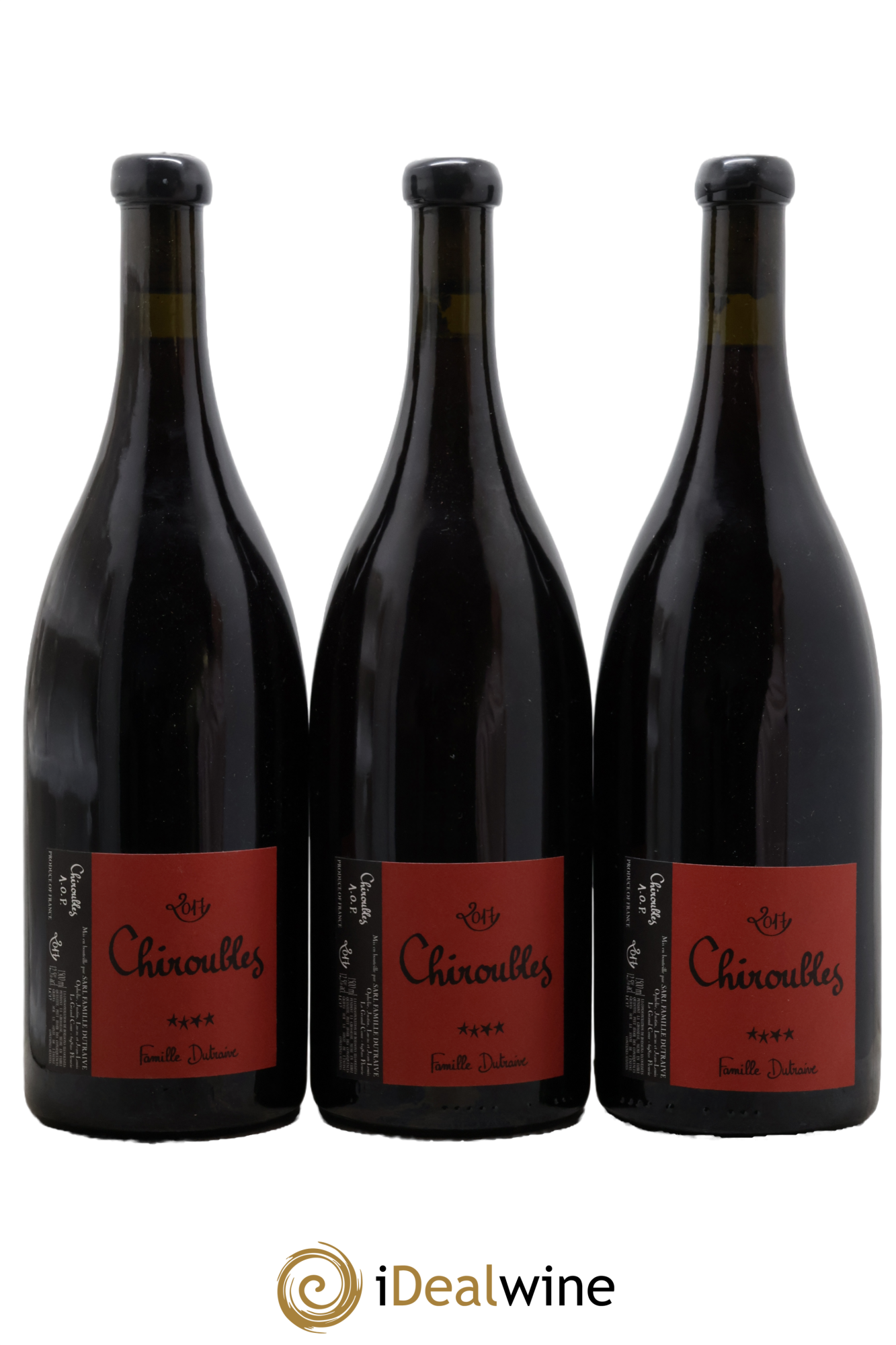 Chiroubles Famille Dutraive 2017 - Lot de 3 magnums - 0