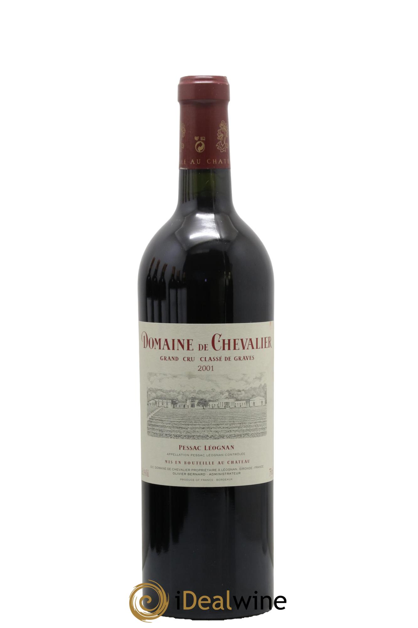 Domaine de Chevalier Cru Classé de Graves 2001 - Lotto di 1 bottiglia - 0