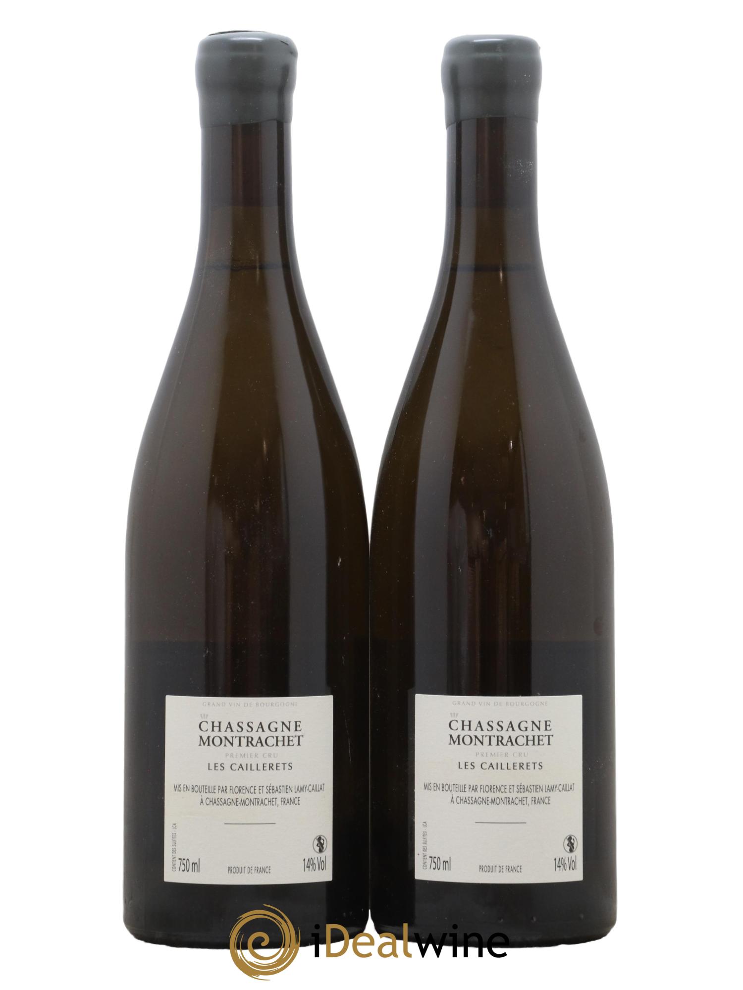 Chassagne-Montrachet 1er Cru Les Caillerets Lamy-Caillat (Domaine) 2019 - Lot de 2 bouteilles - 1