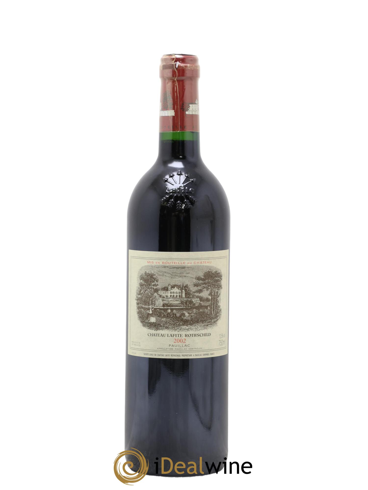 Château Lafite Rothschild 1er Grand Cru Classé 2002 - Lotto di 1 bottiglia - 0