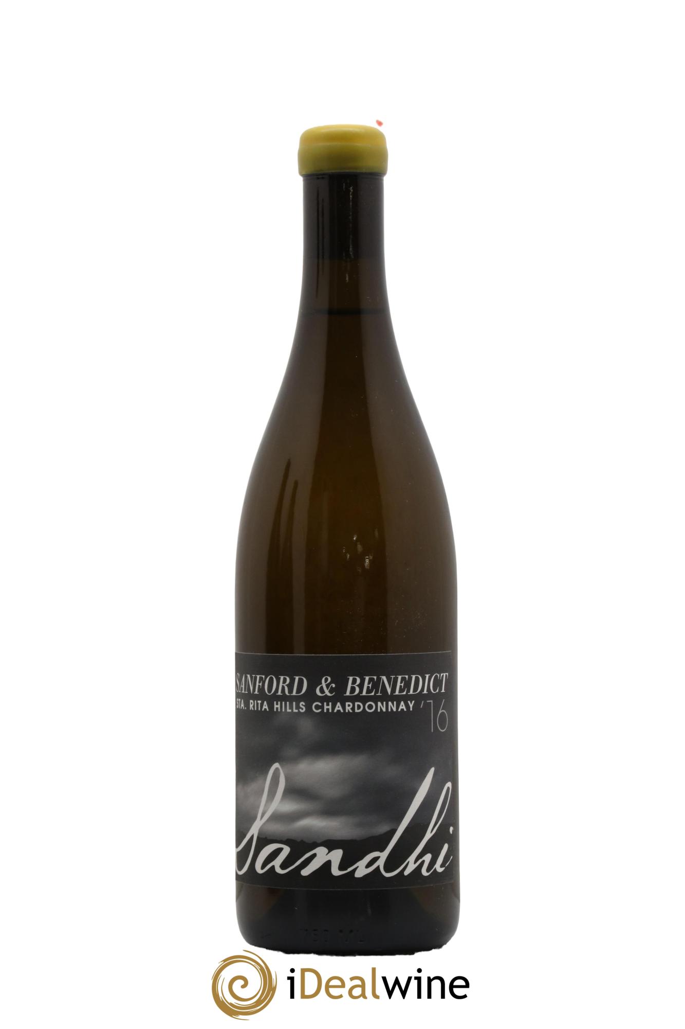 Santa Rita Hills Sanford & Benedict Chardonnay Sandhi Wines - Rajat Parr 2016 - Lot de 1 bouteille - 0