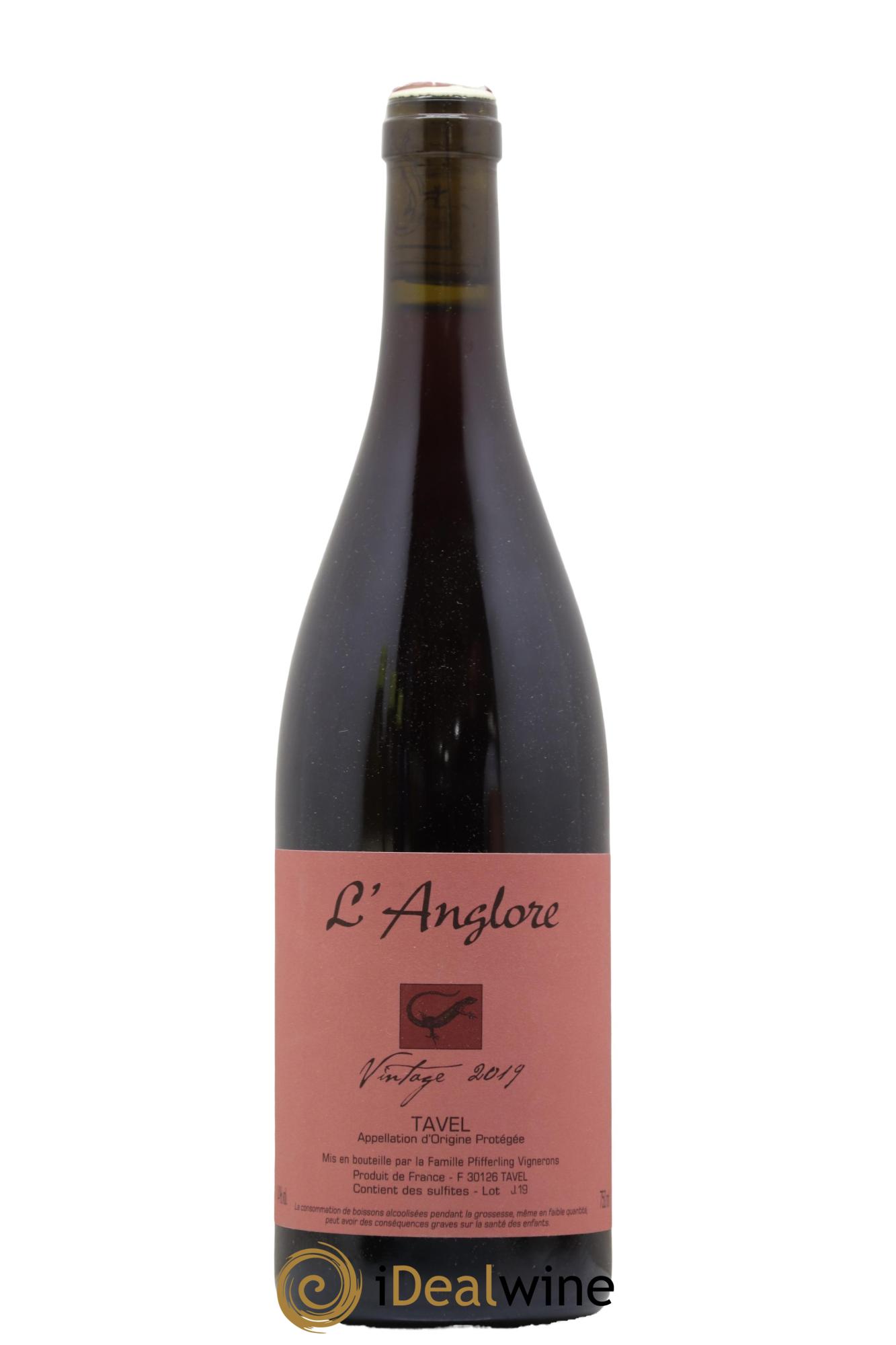 Tavel Vintage L'Anglore 2019 - Posten von 1 Flasche - 0