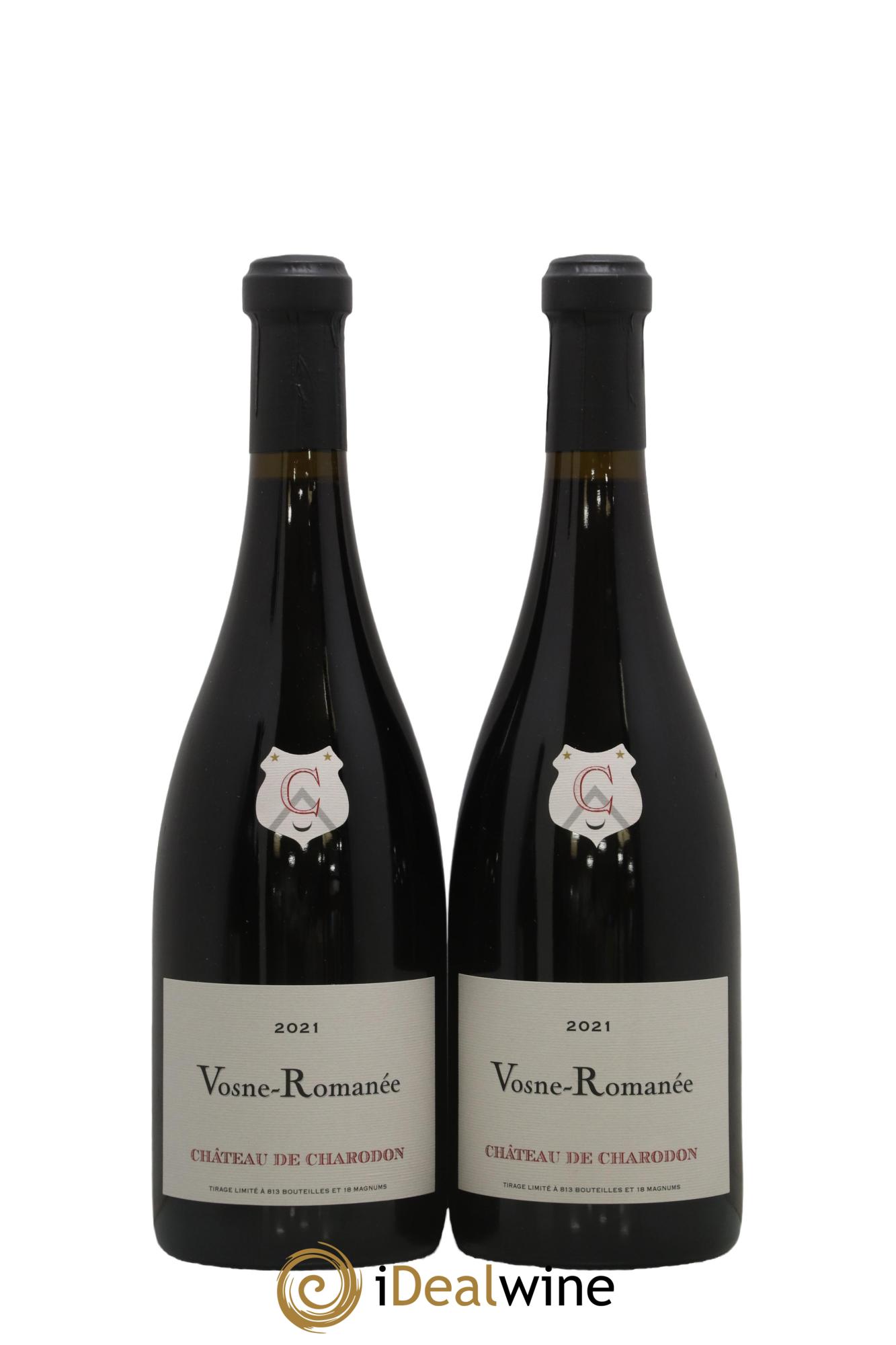 Vosne-Romanée Château de Charodon Château Charodon 2021 - Lot de 2 bouteilles - 0