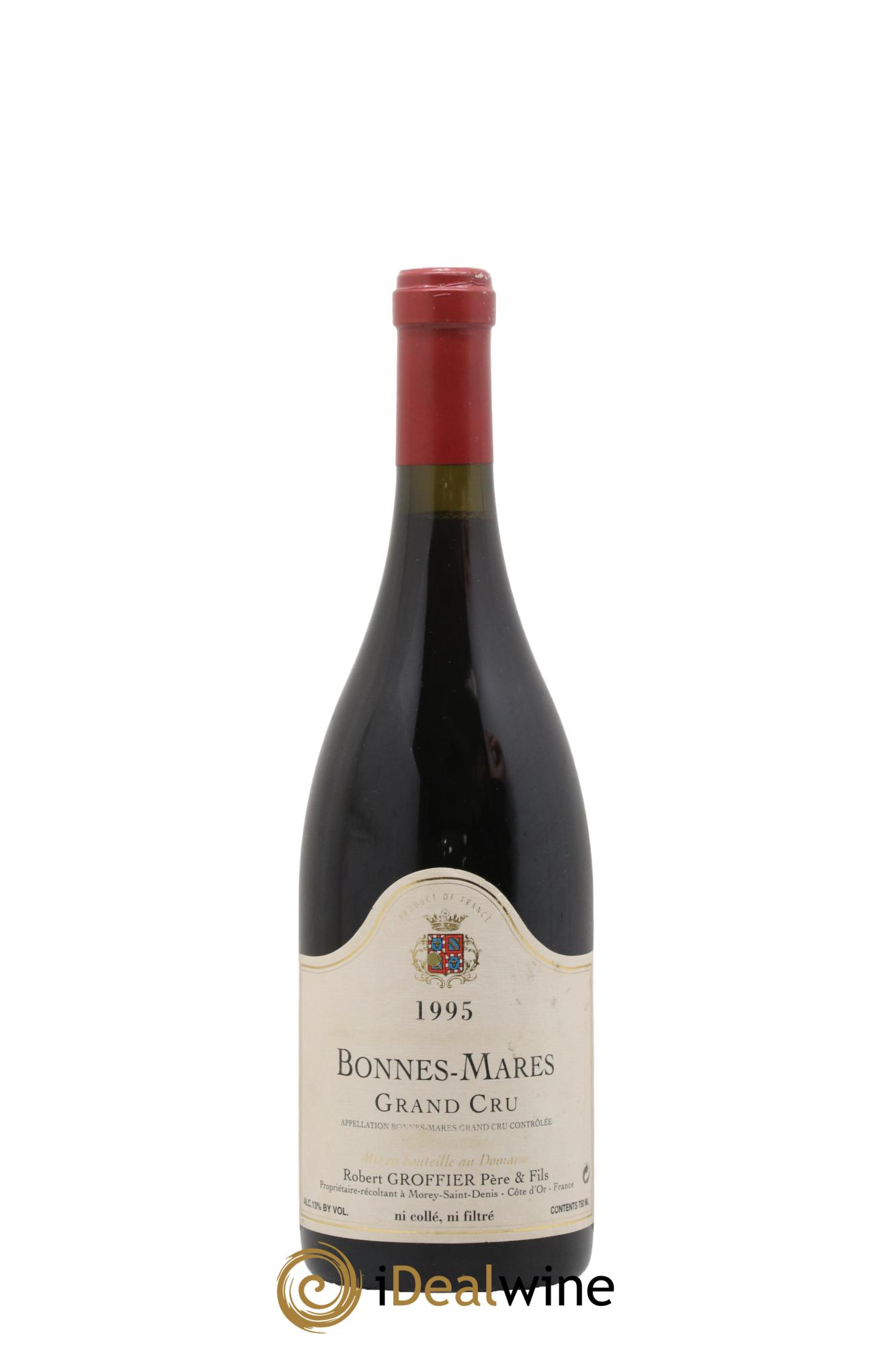 Bonnes-Mares Grand Cru Robert Groffier Père & Fils (Domaine) 1995 - Lot of 1 bottle - 0