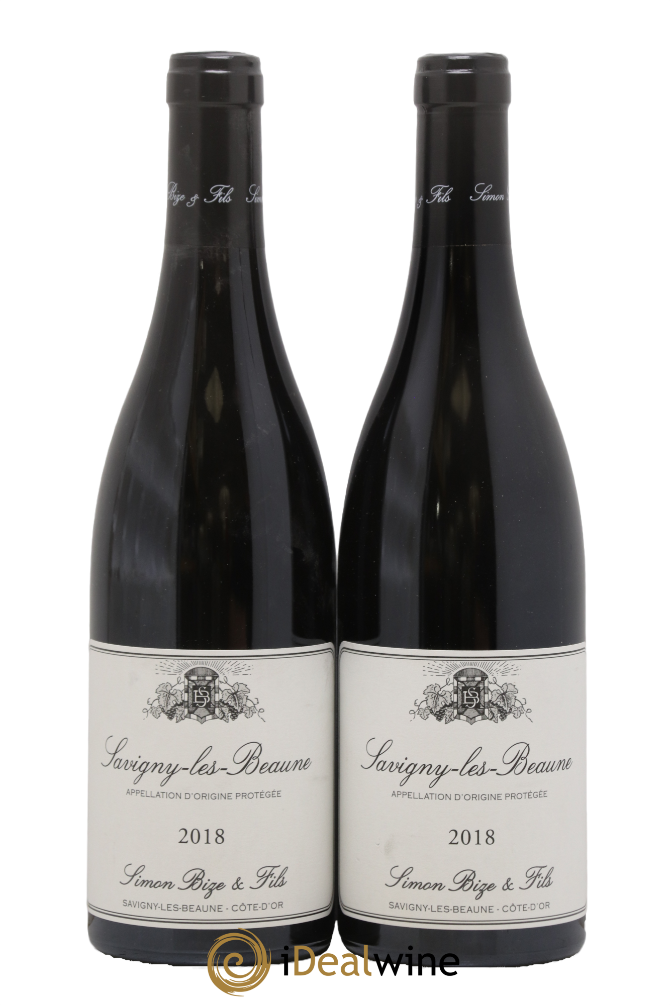 Savigny-lès-Beaune Simon Bize & Fils 2018 - Lot de 2 bouteilles - 0