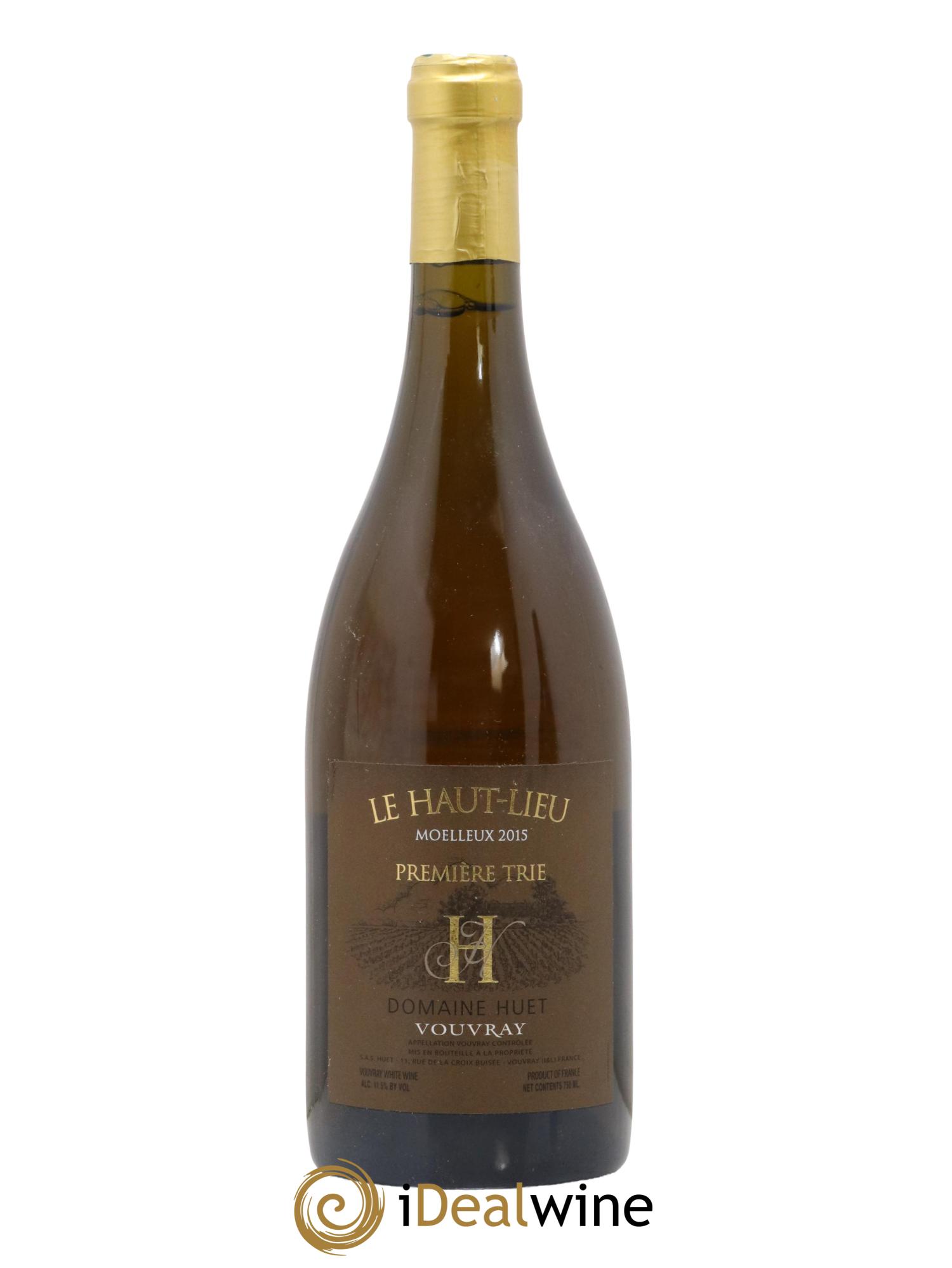Vouvray Le Haut-Lieu Moelleux 1ère Trie Domaine Huet 2015 - Lotto di 1 bottiglia - 0