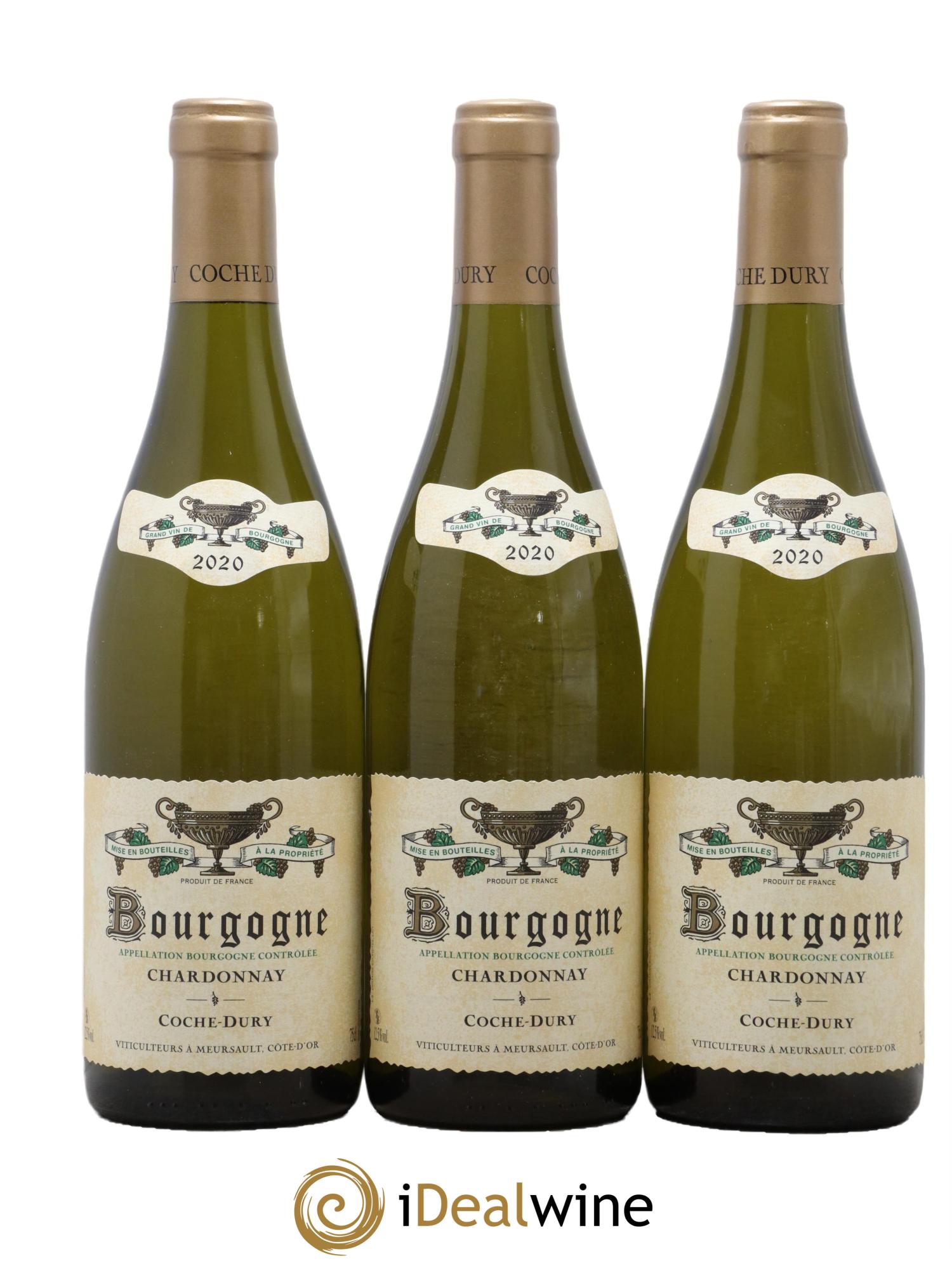Bourgogne Coche Dury (Domaine) 2020 - Lotto di 3 bottiglie - 0