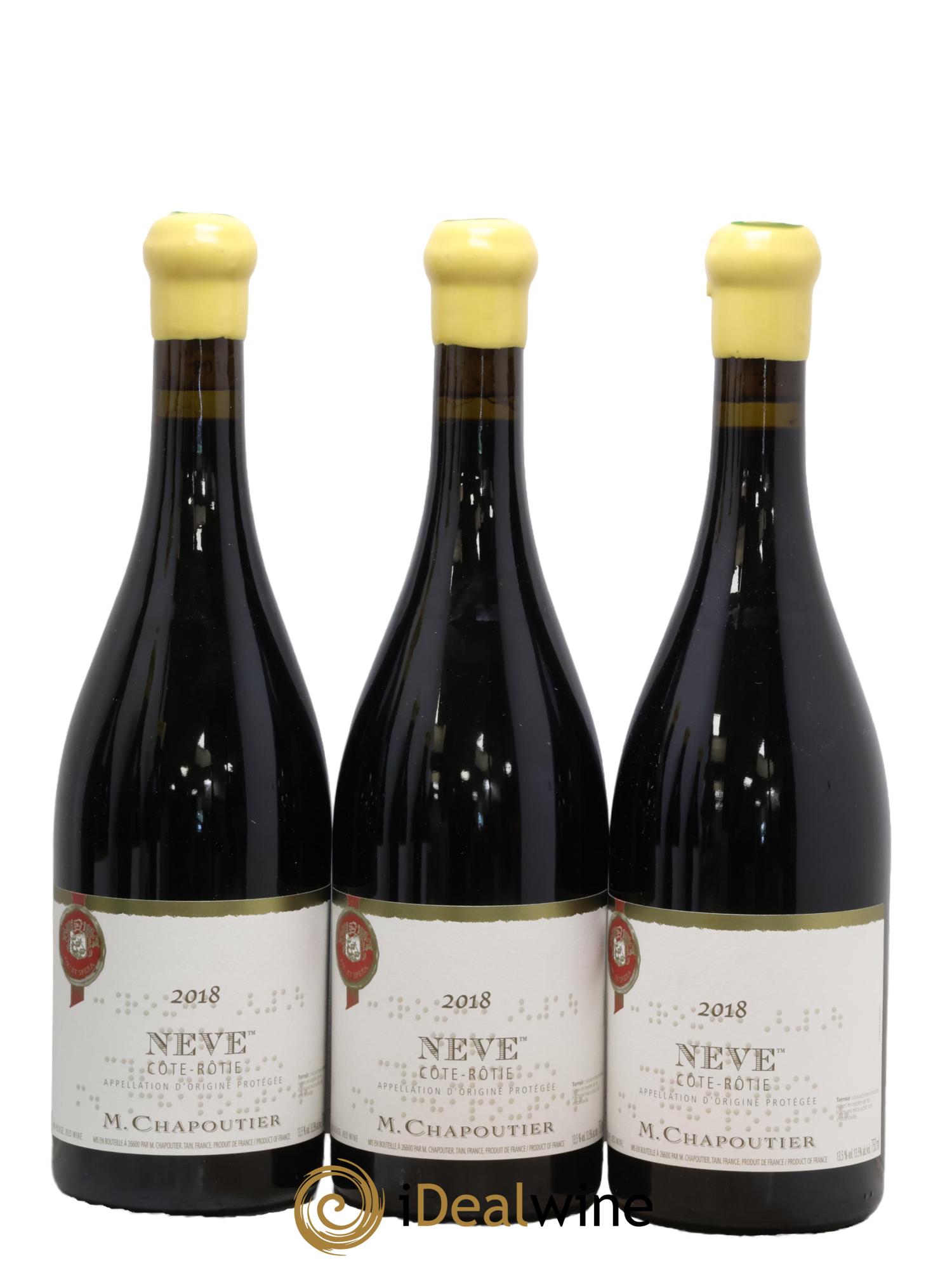 Côte-Rôtie La Neve Chapoutier 2018 - Lot of 6 bottles - 1