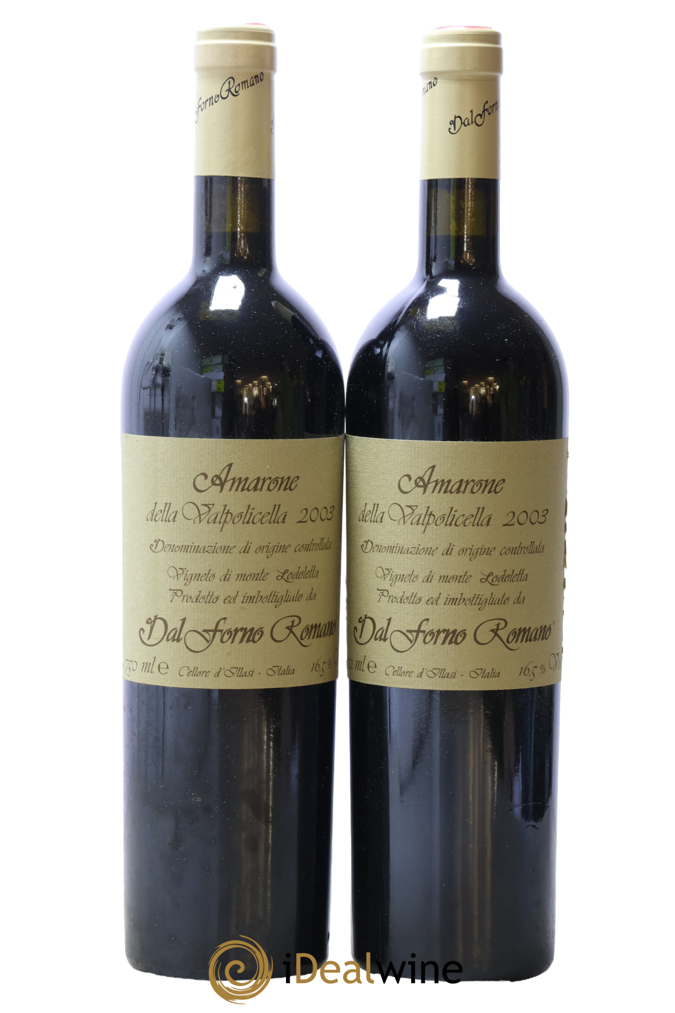 Amarone della Valpolicella DOCG Dal Forno Romano 2003 - Lot de 2 bouteilles - 0