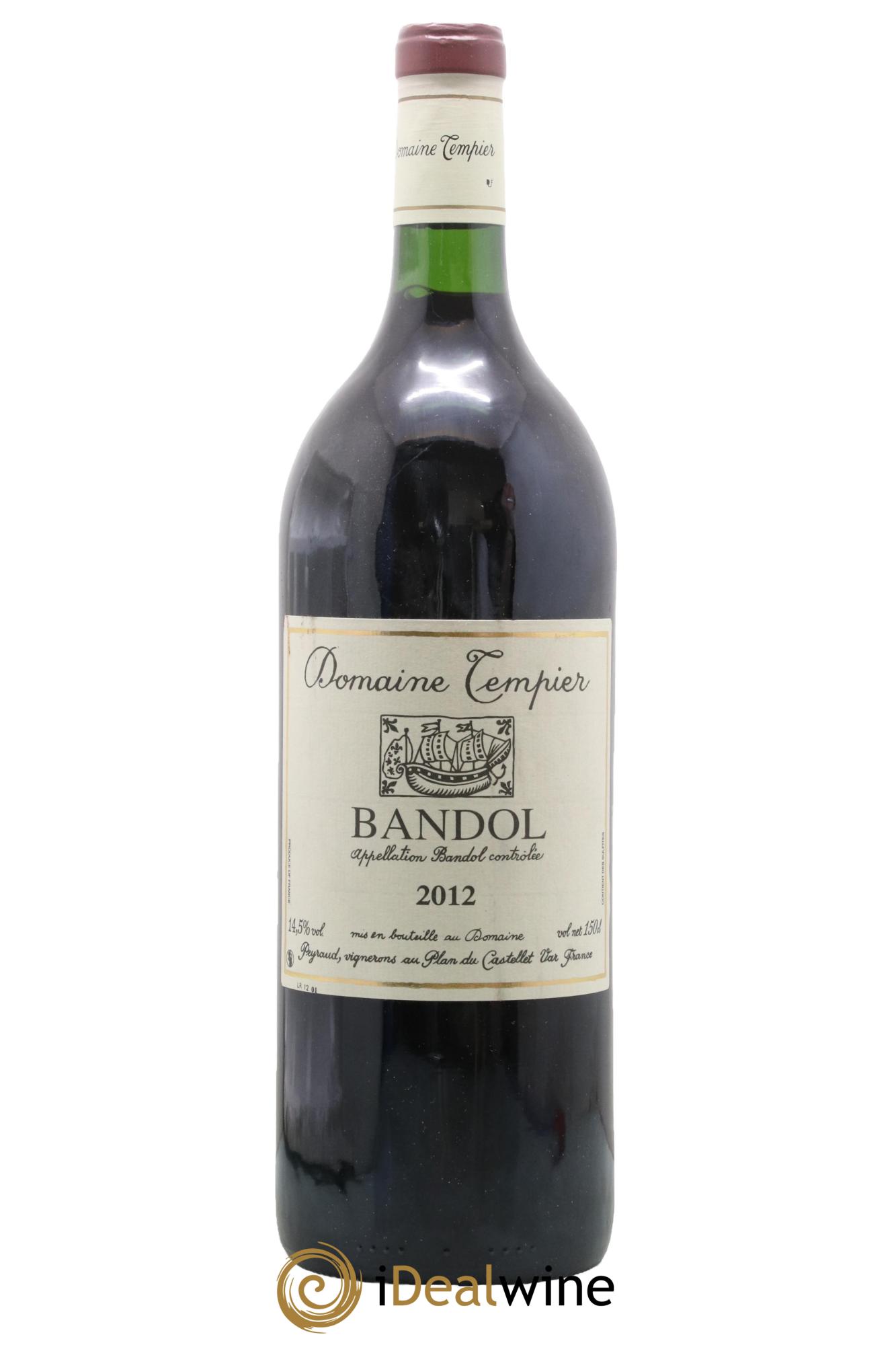 Bandol Domaine Tempier Famille Peyraud 2012 - Lot de 1 magnum - 0