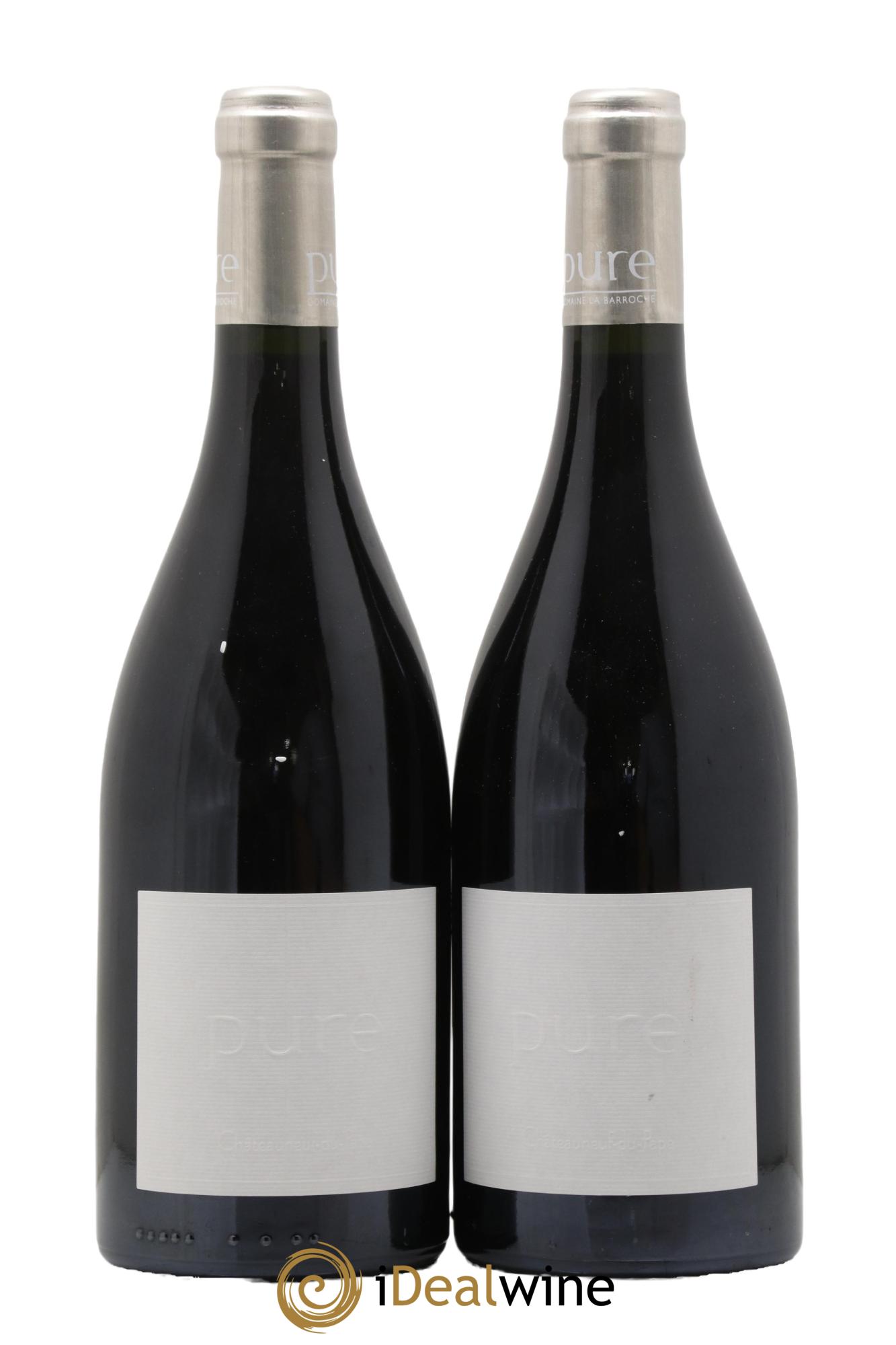 Châteauneuf-du-Pape Cuvée Pure Domaine La Barroche 2010 - Lot de 2 bouteilles - 0