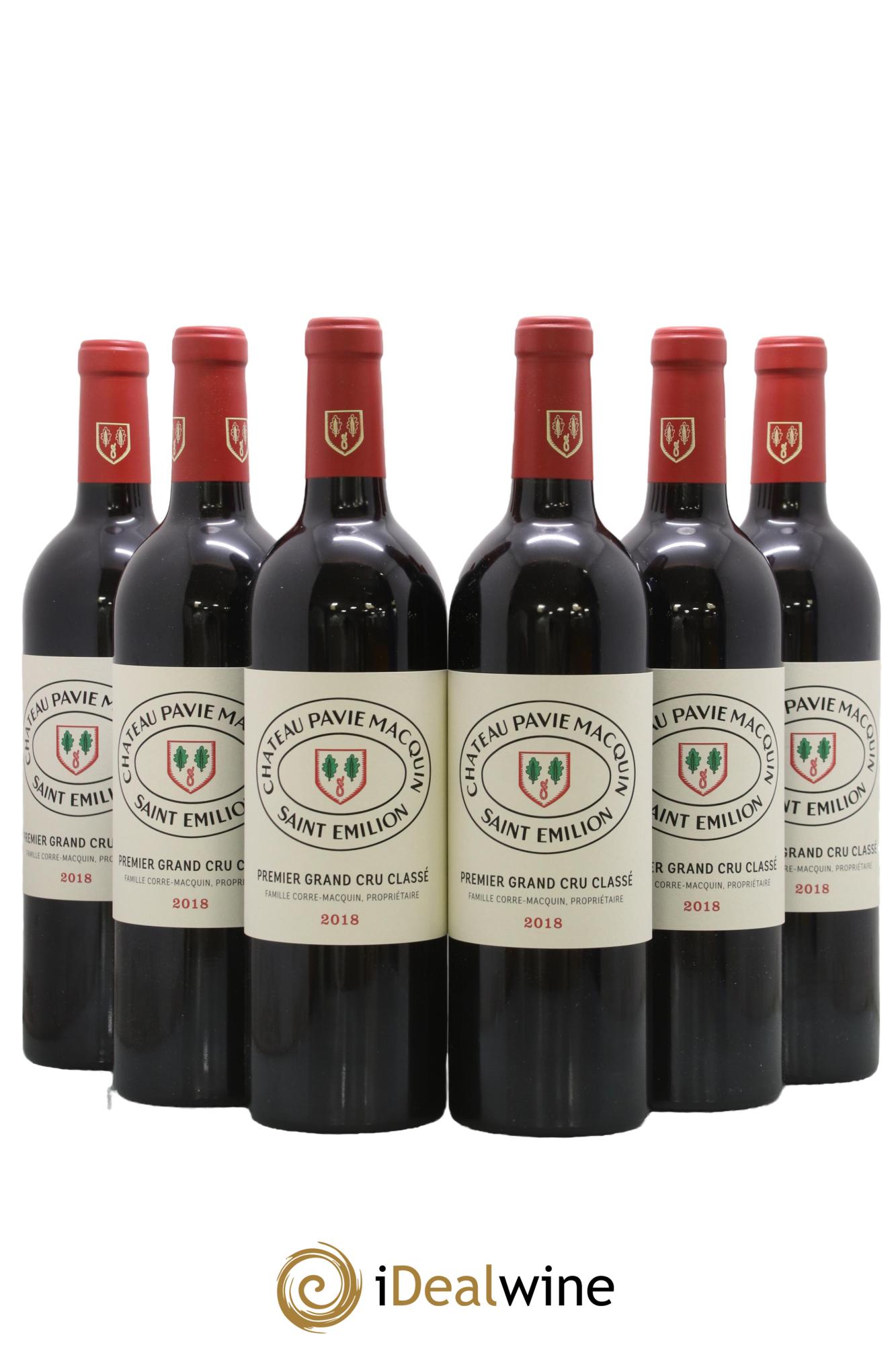 Château Pavie Macquin 1er Grand Cru Classé B 2018 - Posten von 6 Flaschen - 0