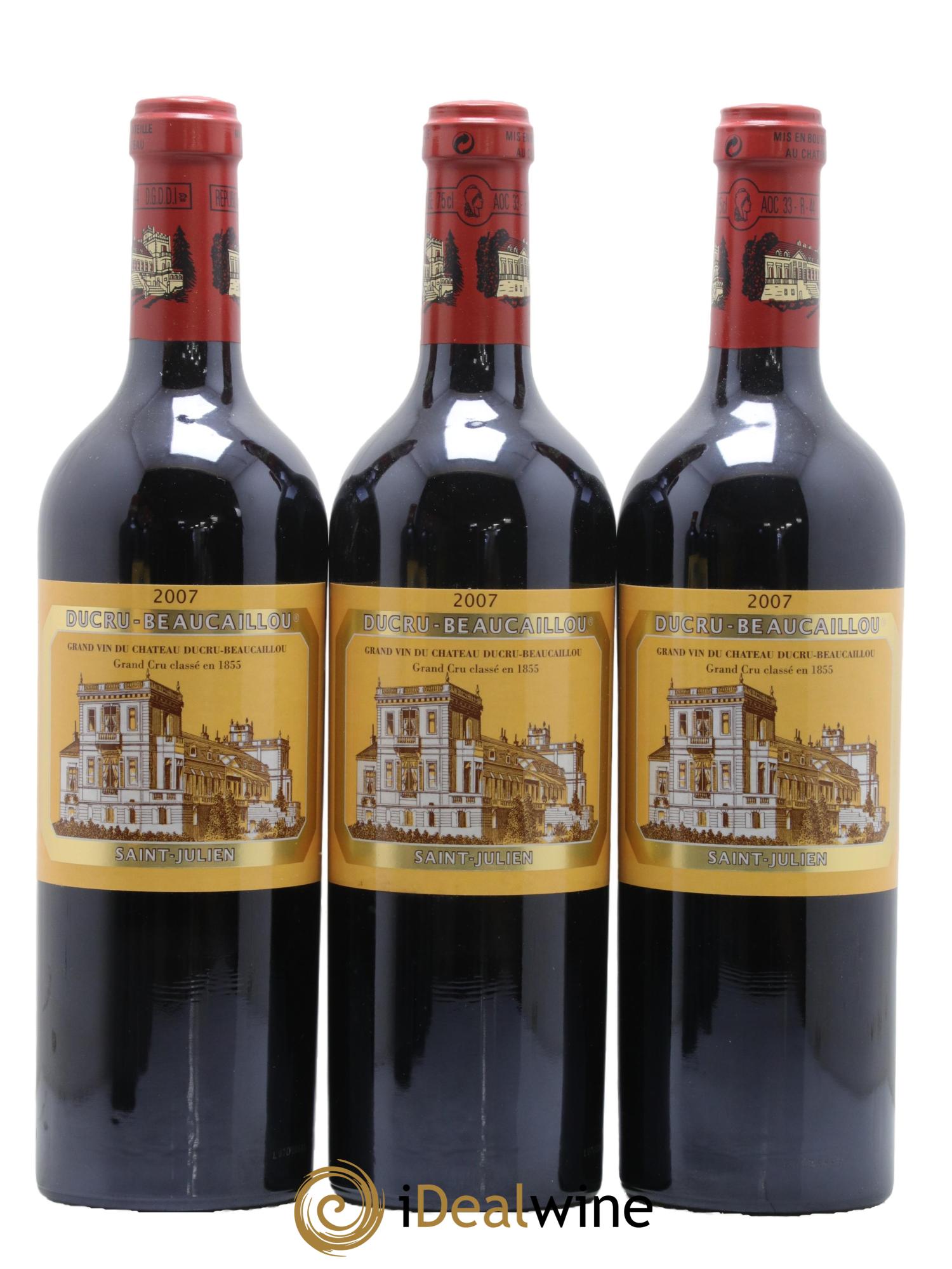 Château Ducru Beaucaillou 2ème Grand Cru Classé 2007 - Posten von 6 Flaschen - 1