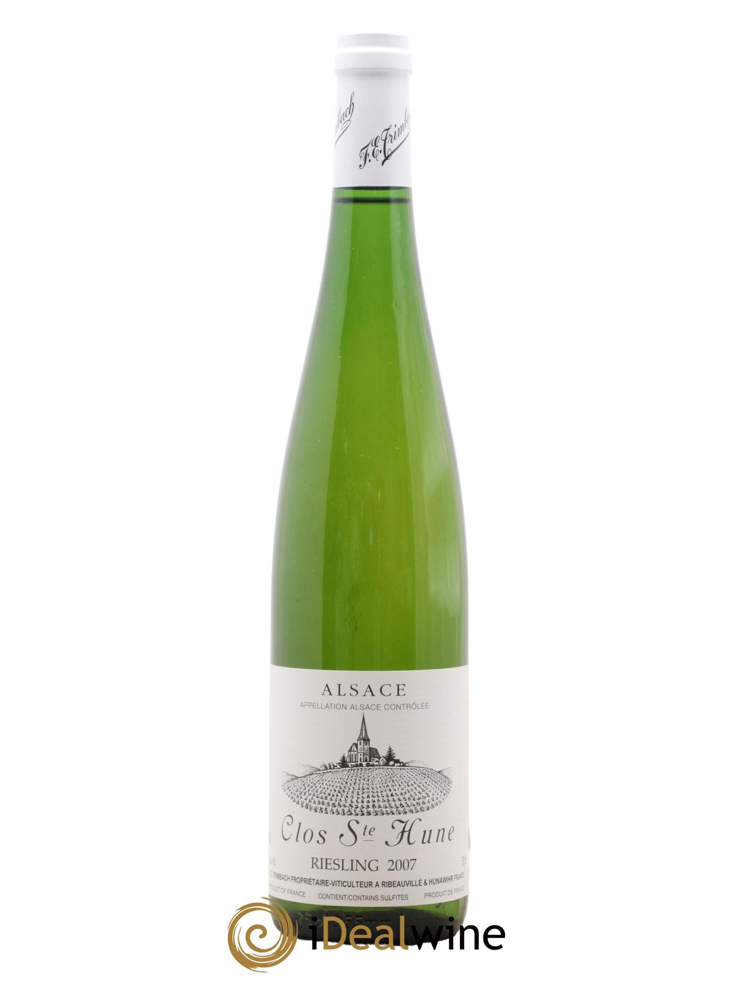 Alsace Riesling Clos Sainte-Hune Trimbach (Domaine) 2007 - Lot de 1 bouteille - 0