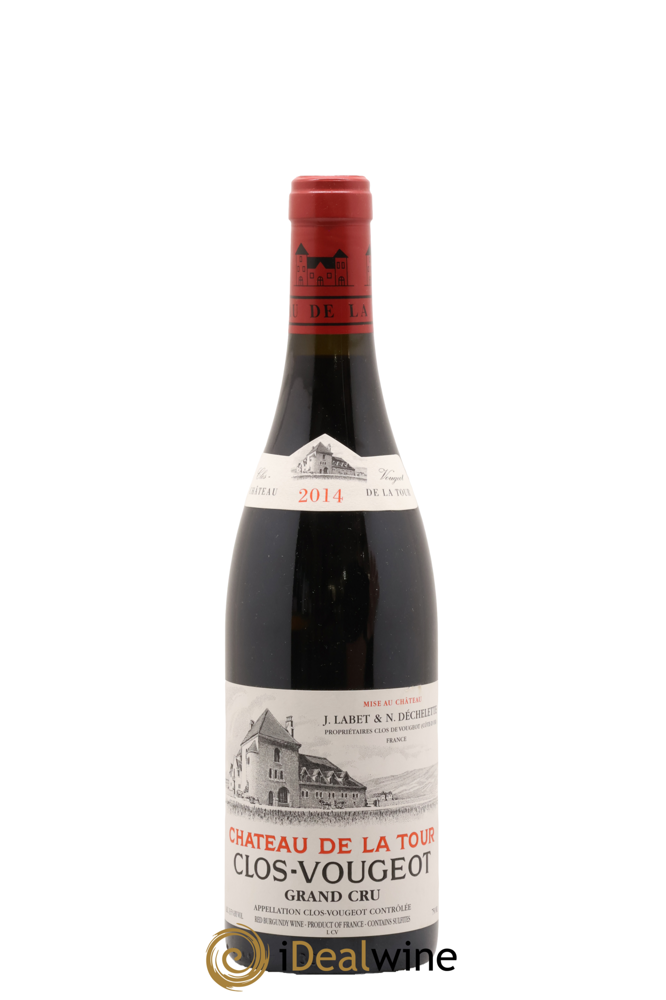 Clos de Vougeot Grand Cru Château de La Tour 2014 - Lote de 1 botella - 0