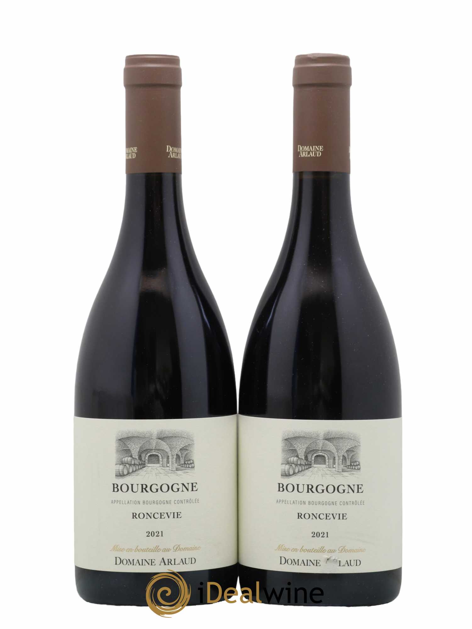 Bourgogne Roncevie Arlaud 2021 - Lot de 2 bouteilles - 0