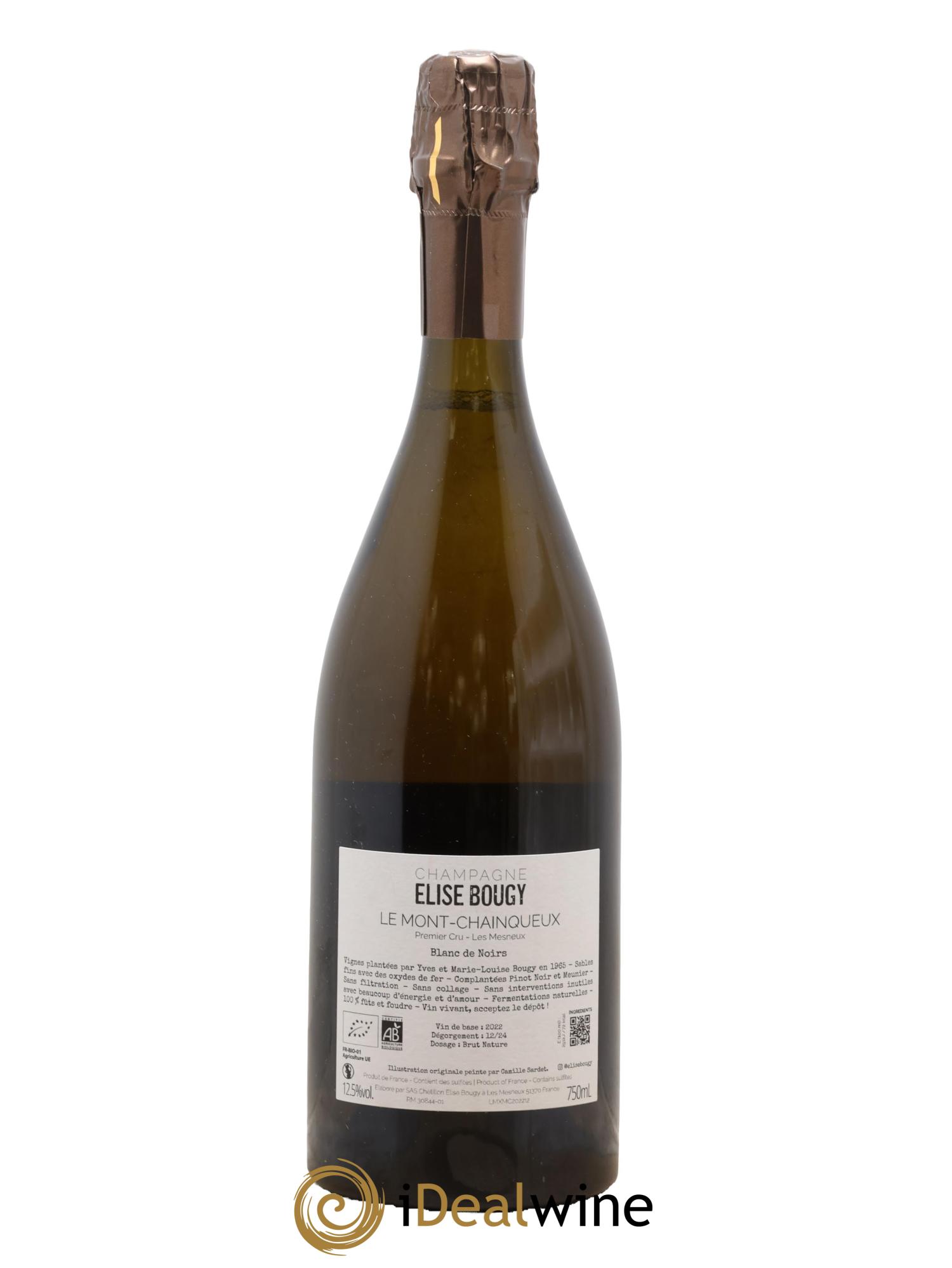 Les Mesneux Le Mont Chainqueux Elise Bougy - Posten von 1 Flasche - 1