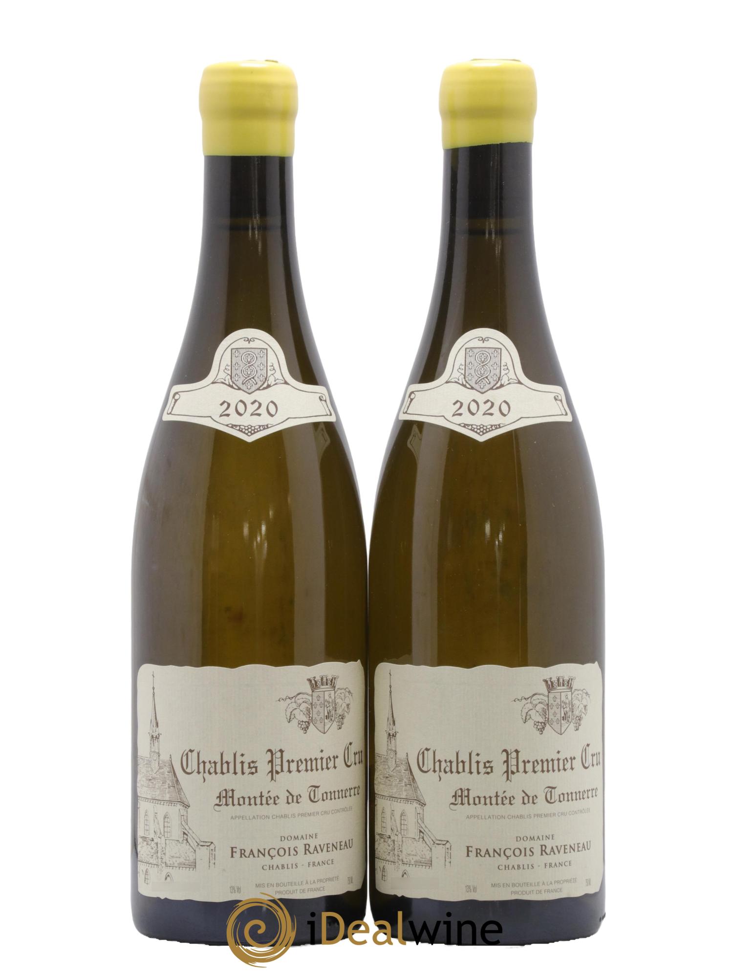 Chablis 1er Cru Montée de Tonnerre Raveneau (Domaine) 2020 - Lotto di 2 bottiglie - 0