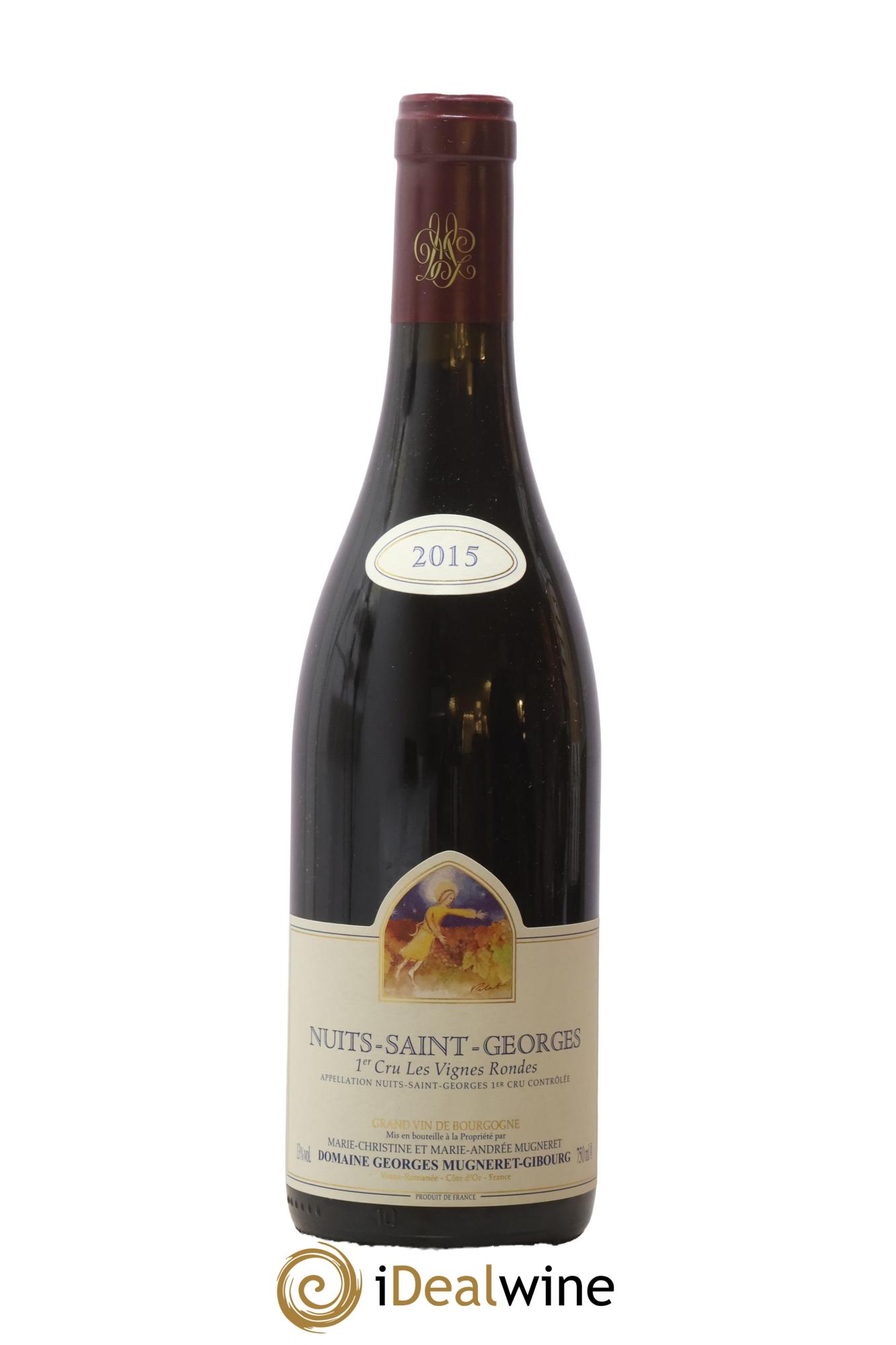 Nuits-Saint-Georges 1er Cru Les Vignes Rondes Georges Mugneret (Domaine) 2015 - Posten von 1 Flasche - 0