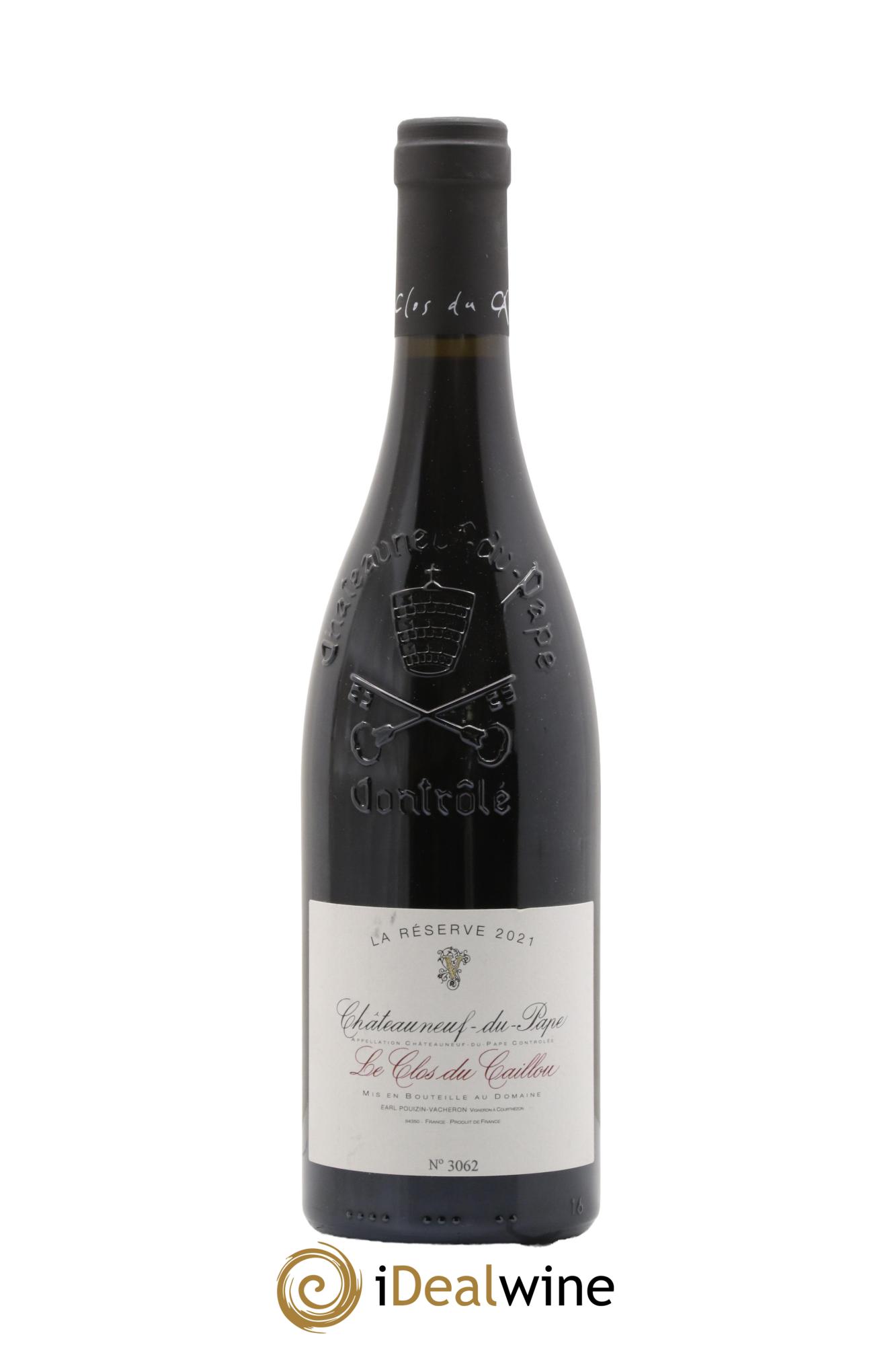 Châteauneuf-du-Pape Domaine Le Clos du Caillou Réserve Sylvie Vacheron 2021 - Lot of 1 bottle - 0