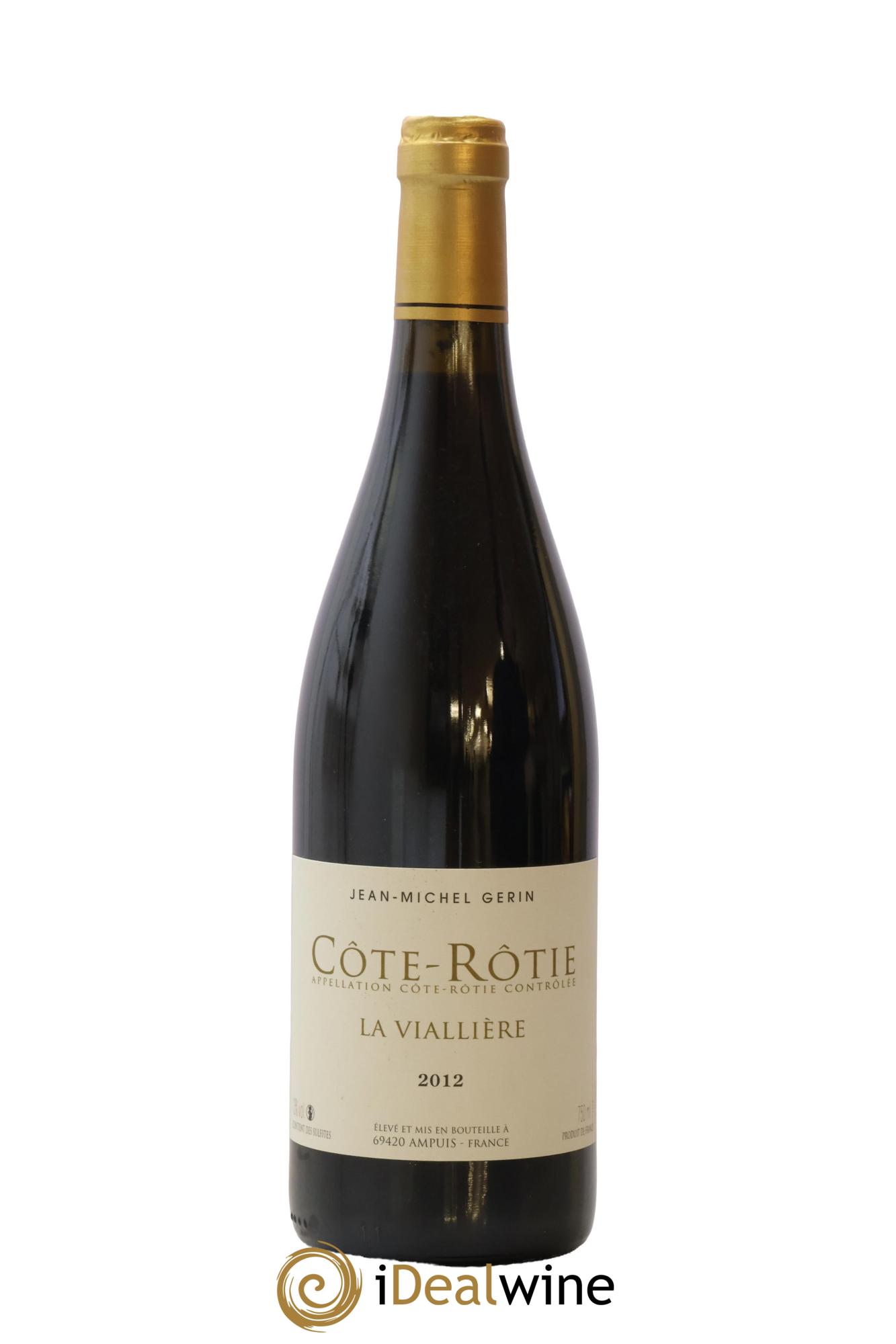 Côte-Rôtie La Viallière Jean-Michel Gerin 2012 - Lot de 1 bouteille - 0